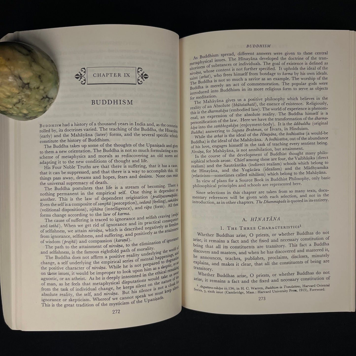 A Sourcebook in Indian Philosophy (1967) Vintage Softcover Book