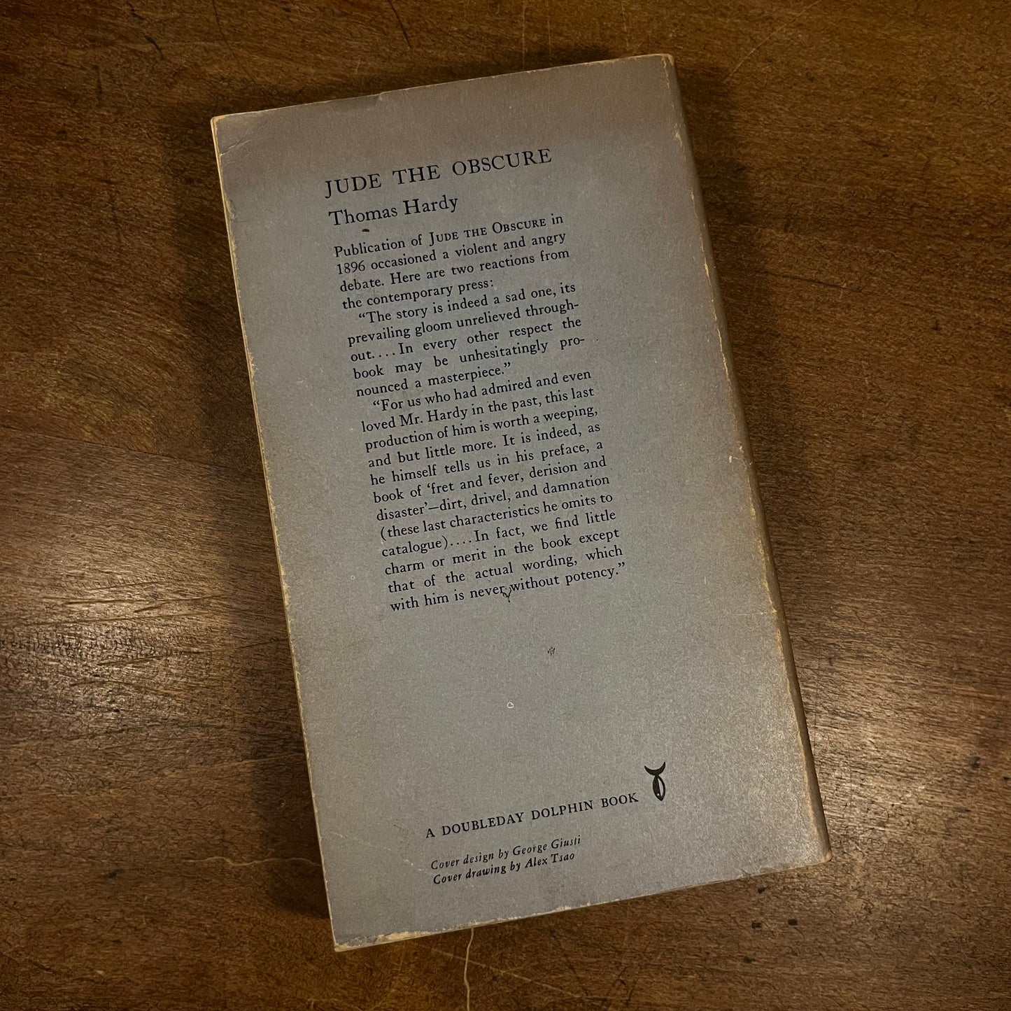 Jude The Obscure by Thomas Hardy (1960) Vintage Paperback Book