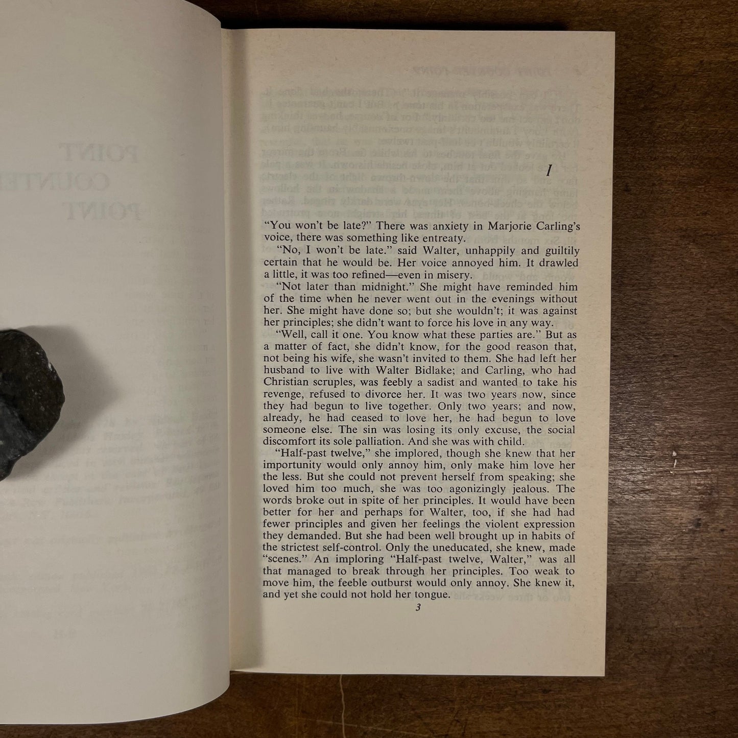 Point Counter Point by Aldous Huxley (1965) Vintage Hardcover Book