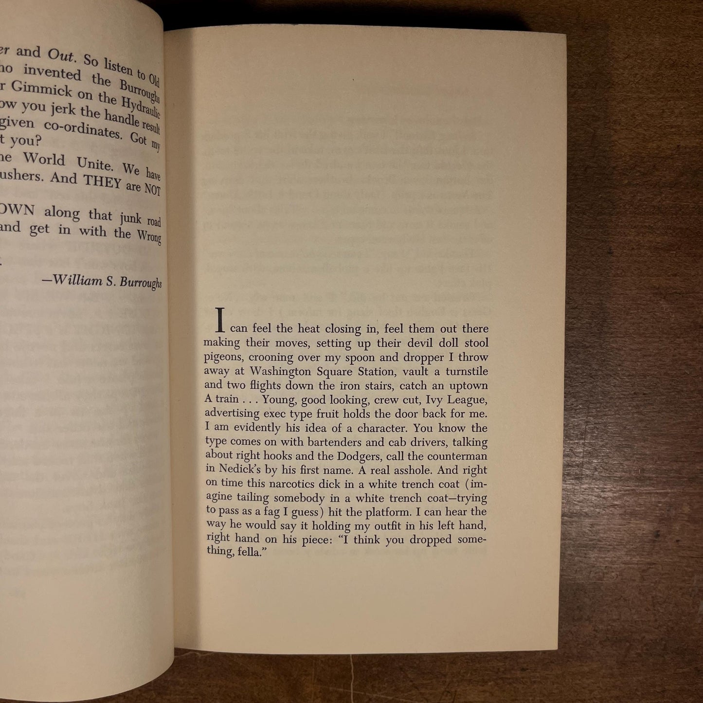 First American Printing - Naked Lunch / William Burroughs (1962) Vintage Hardcover Book