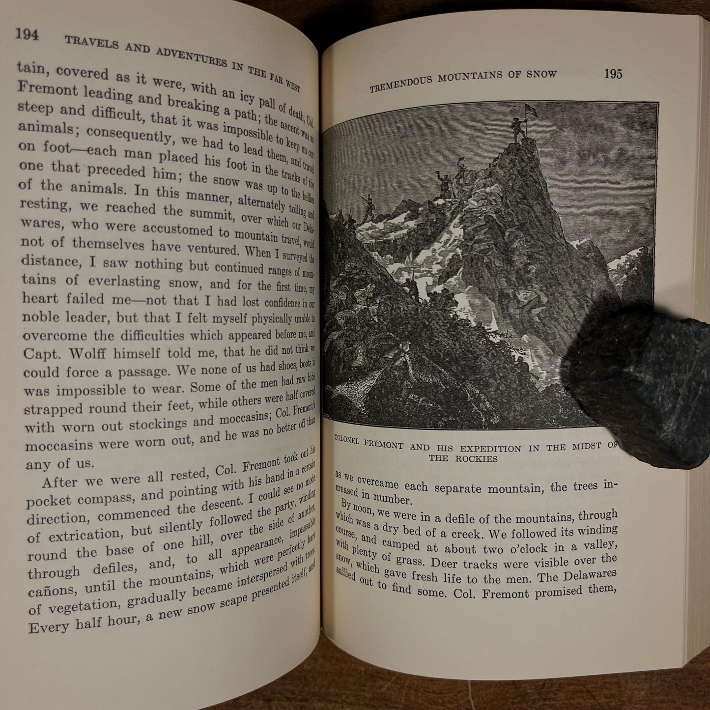 Incidents of Travel and Adventure in the Far West / Solomon Nunes Carvalho (1954) Vintage Hardcover Book