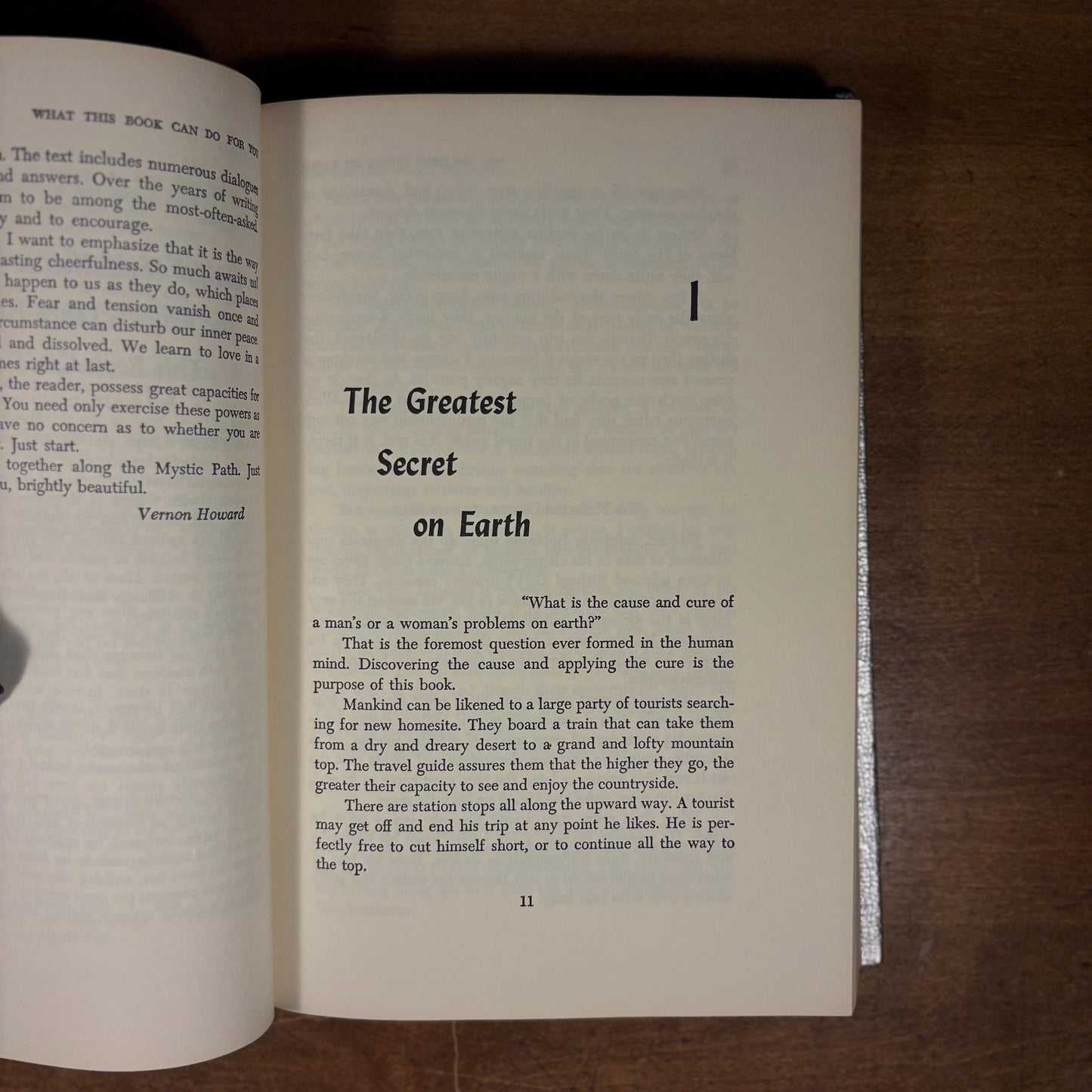 The Mystic Path to Cosmic Power / Vernon Howard (1972) Vintage Hardcover Book