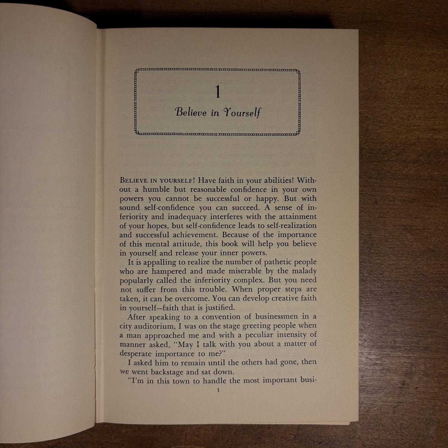 Early Printing - The Power of Positive Thinking / Norman Vincent Peale (1953) Vintage Hardcover Book