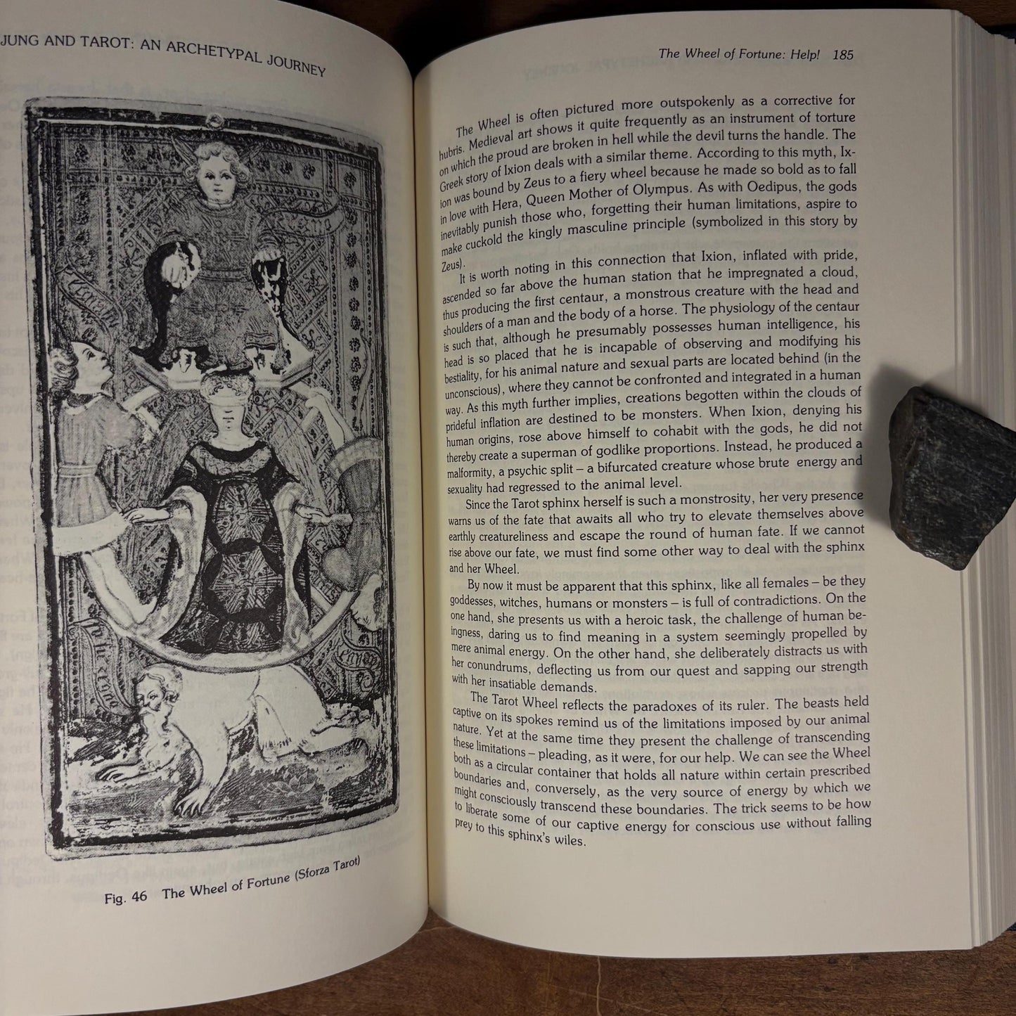 Second Printing - Jung and Tarot: An Archetypal Journey / Sallie Nichols (1982) Vintage Hardcover Book