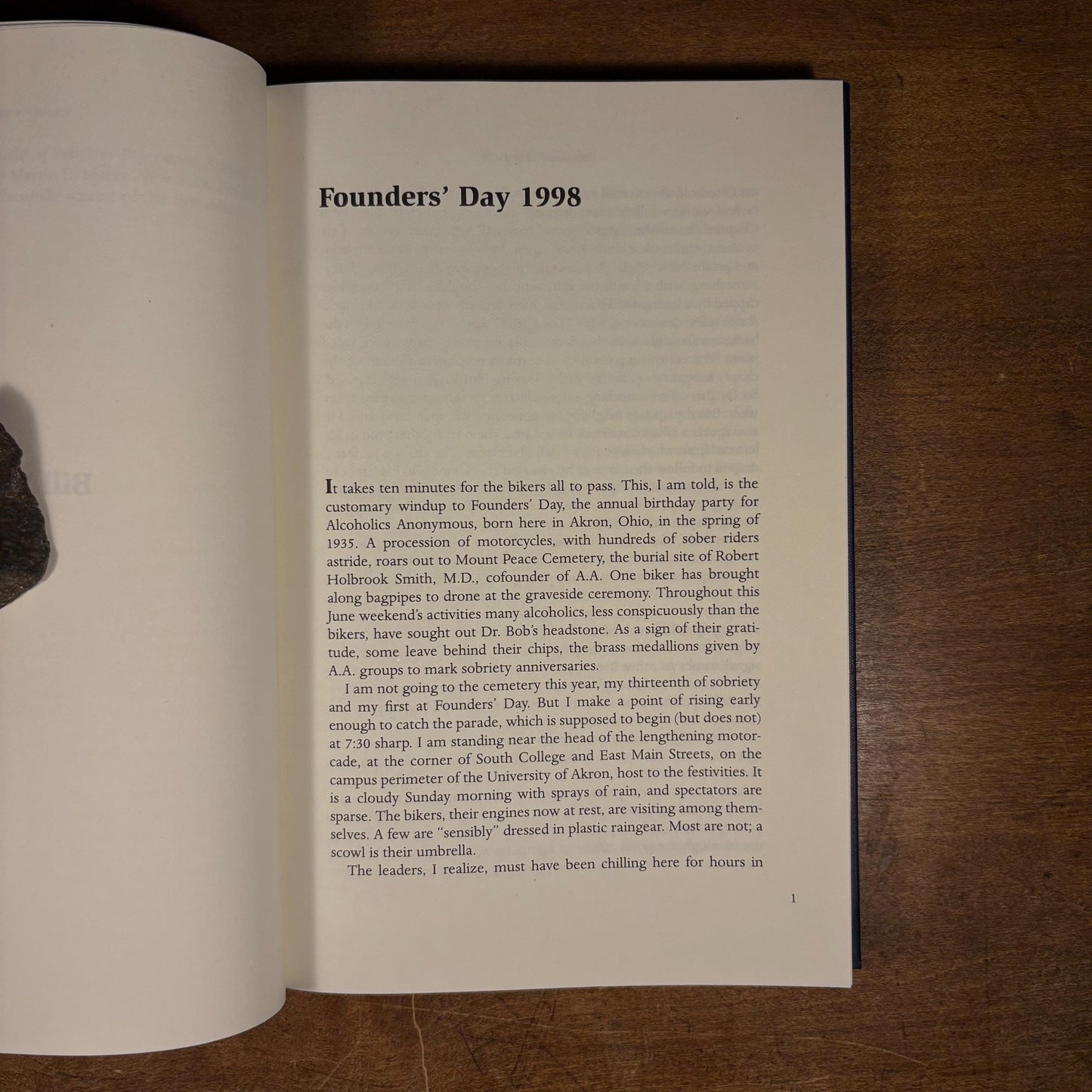 Bill W. and Mr. Wilson: The Legend and Life of A.A.'s Cofounder / Matthew Raphael (2000) Vintage Hardcover Book