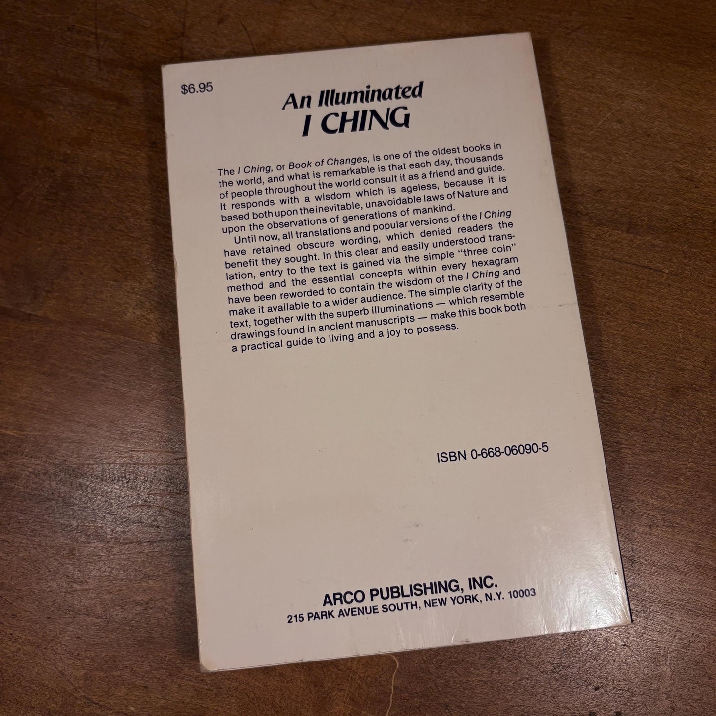 An Illuminated I Ching / Judy Fox, Karen Hughes and John Tampion (1984) Vintage Paperback Book