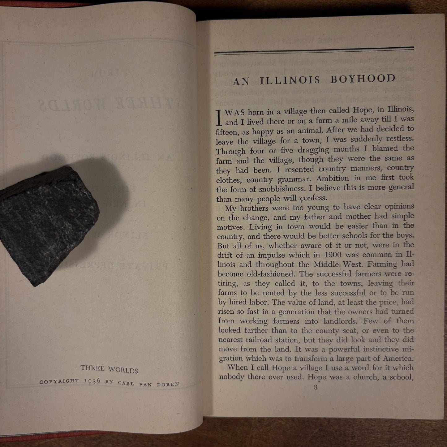 First Printing - The Viking Portable Library: Carl Van Doren / Carl Van Doren (1945) Vintage Hardcover Book