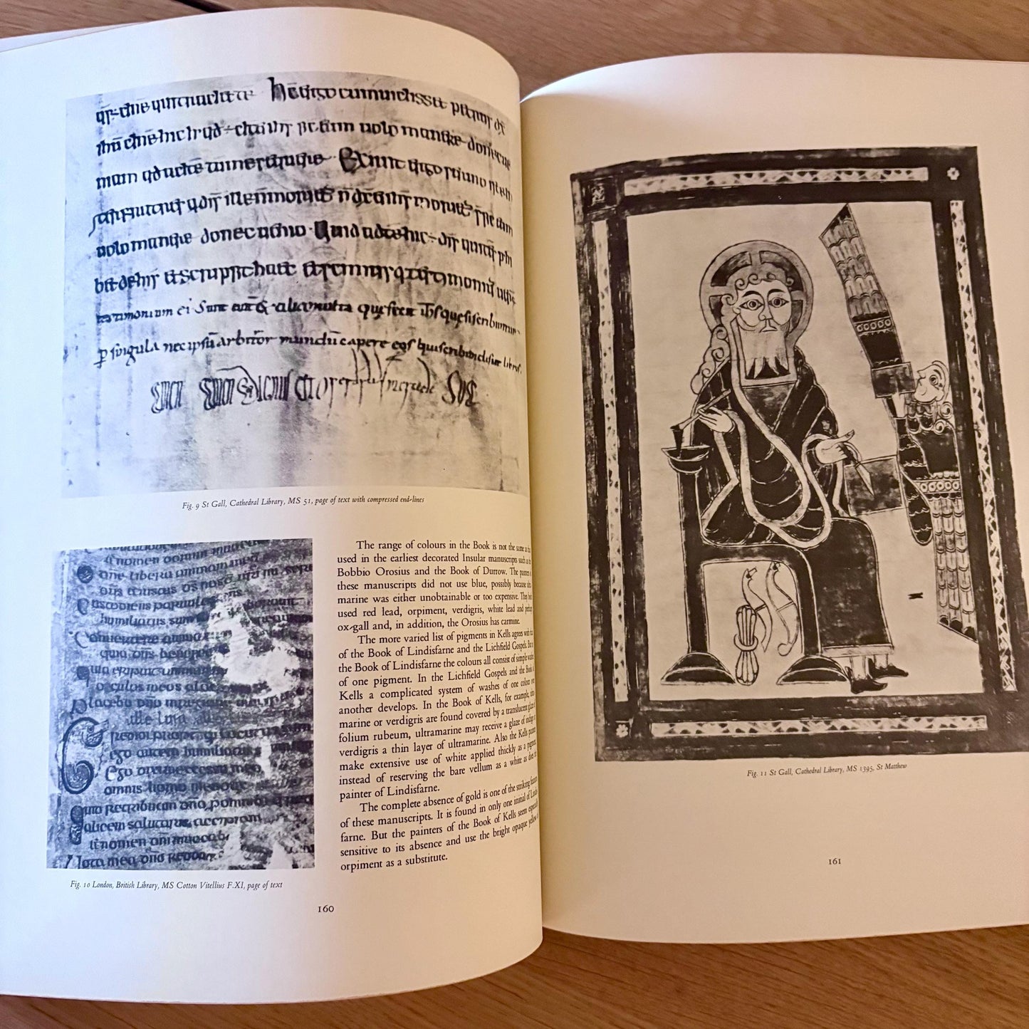 The Book of Kells: Reproductions from the Manuscripts in Trinity College Dublin (1977) Vintage Hardcover Book