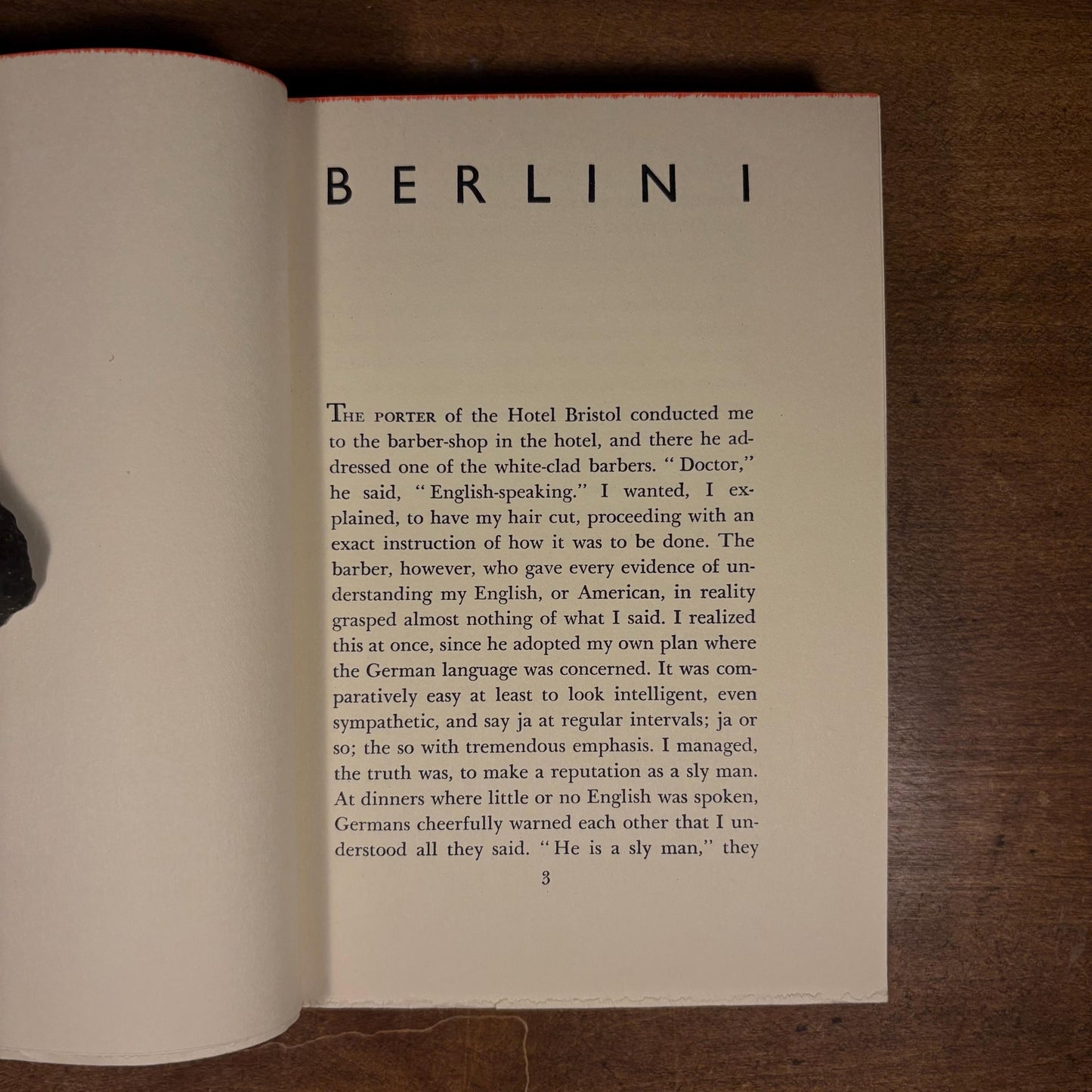 First Printing - Berlin / Joseph Hergesheimer (1932) Vintage Hardcover Book