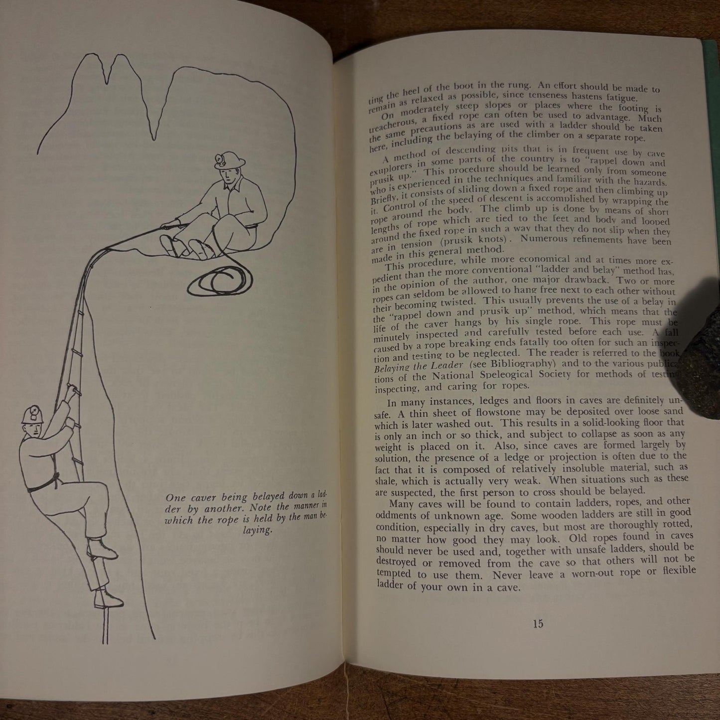 Introduction to Caving / John Thrailkill (1962) Vintage Paperback Book