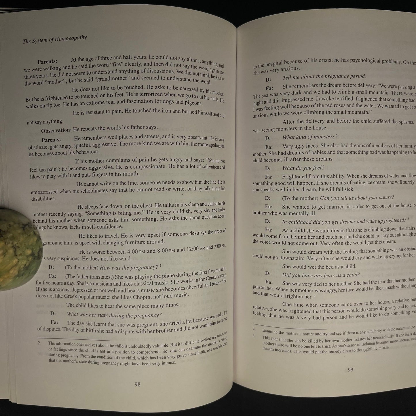 First Edition - The System of Homoeopathy by Rajan Sankaran (2000) Vintage Hardcover Book