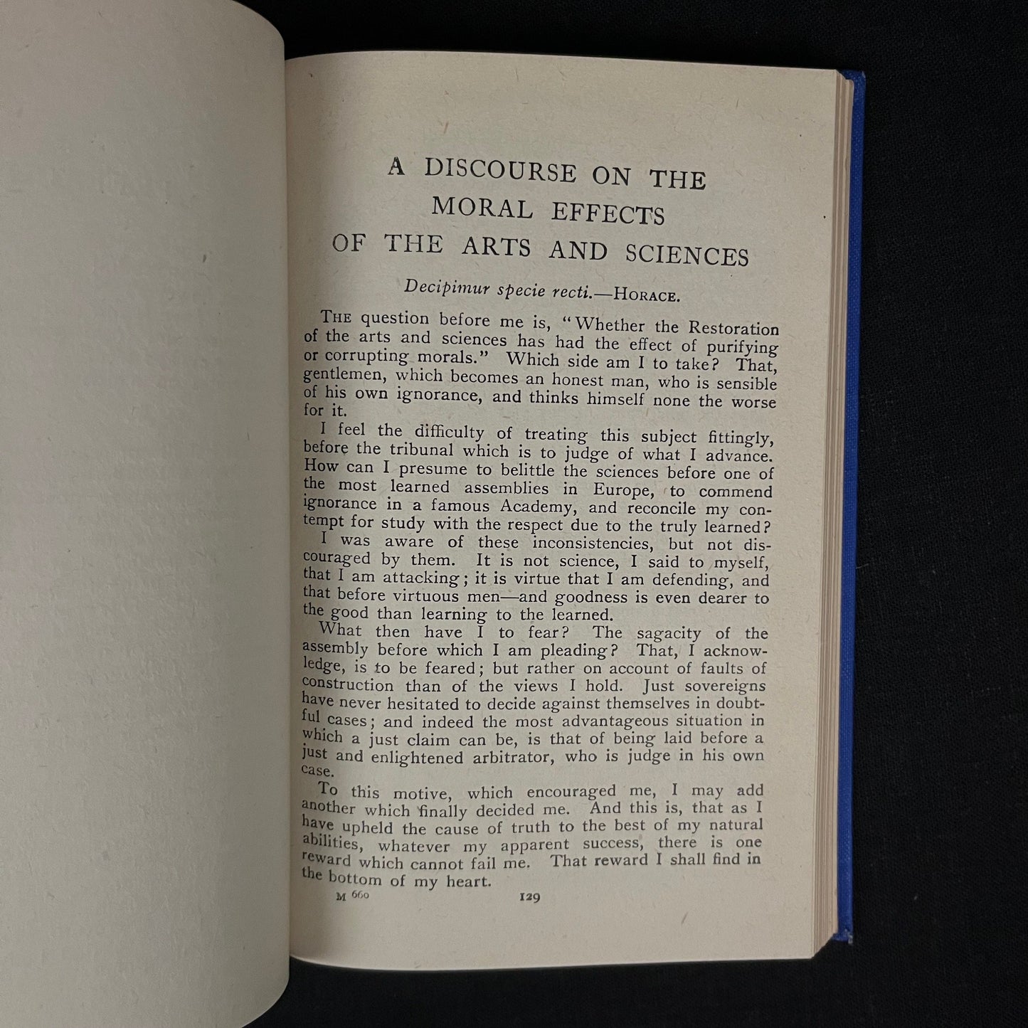 Everyman’s Library - The Social Contract and Discourses by Rousseau (1938) Vintage Hardcover Book