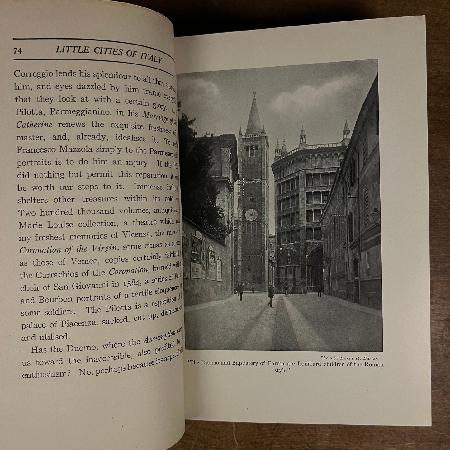 First Printings - Little Cities in Italy: Volumes One and Two by André Maurel (1911 and 1913) Vintage Hardcover Book Collection
