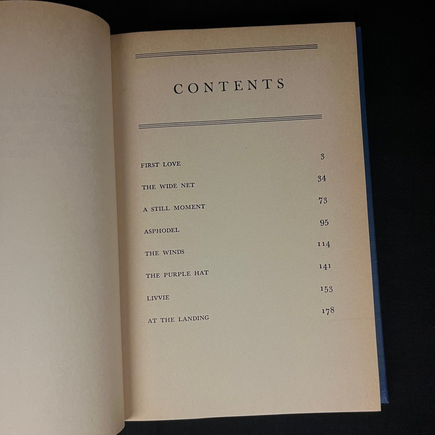 Early Printing - The Wide Net and Other Stories by Eudora Welty (1947) Vintage Hardcover Book