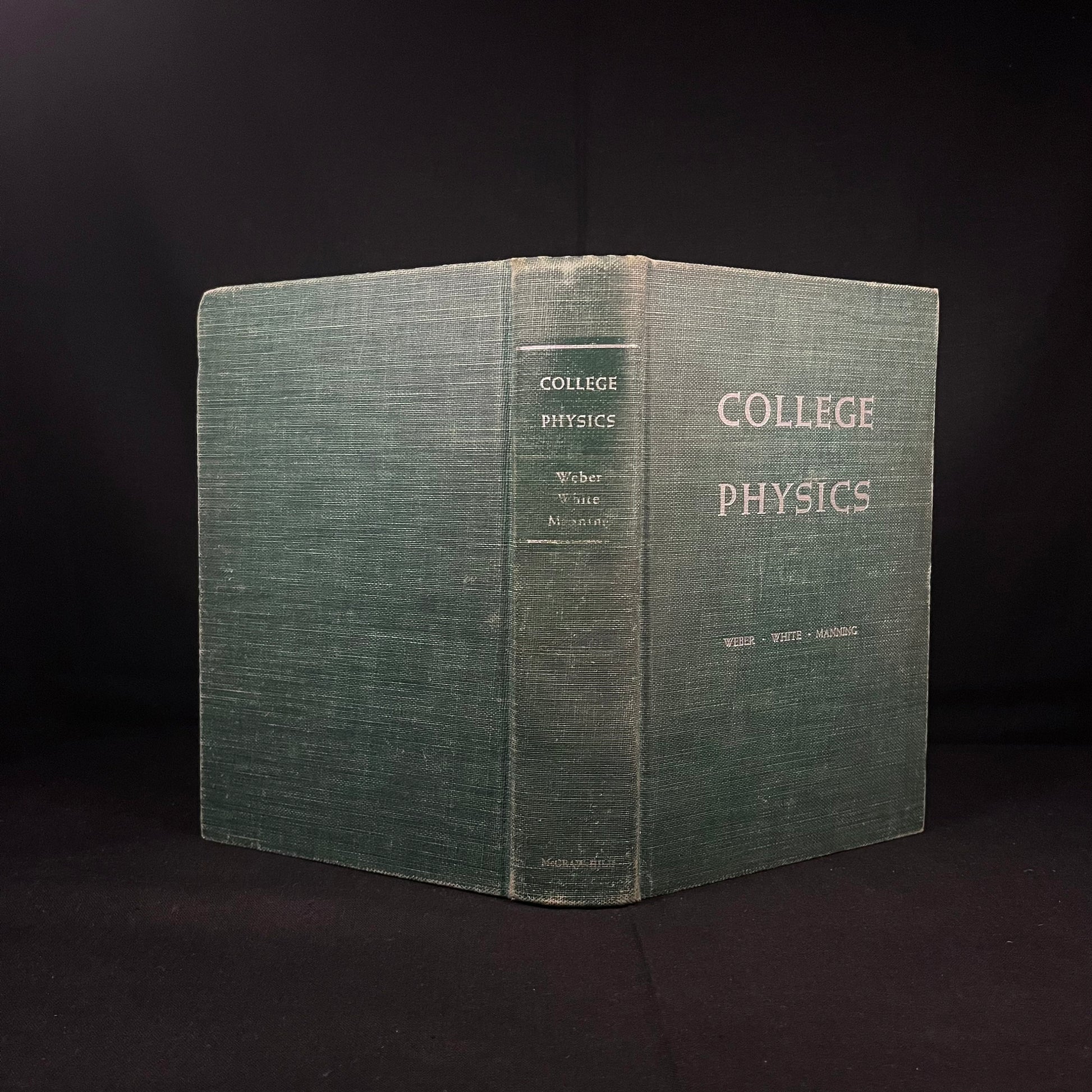 College Physics by Robert L. Weber (1952) Vintage Hardcover Book