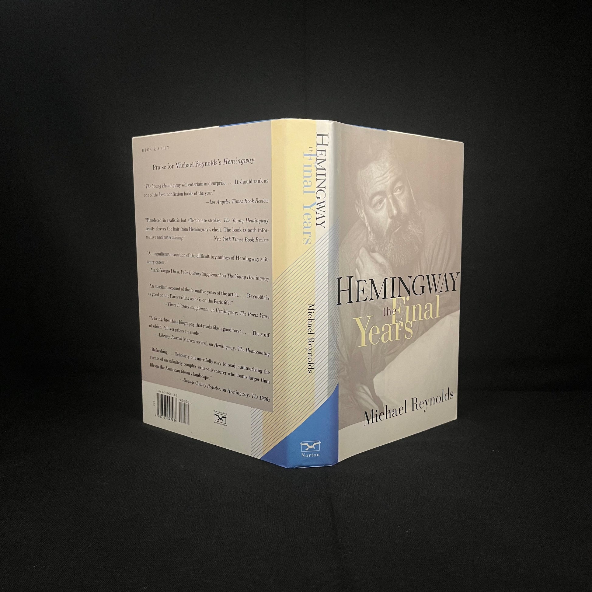 Signed First Printing - Hemingway: The Final Years by Michael Reynolds (1999) Vintage Hardcover Book