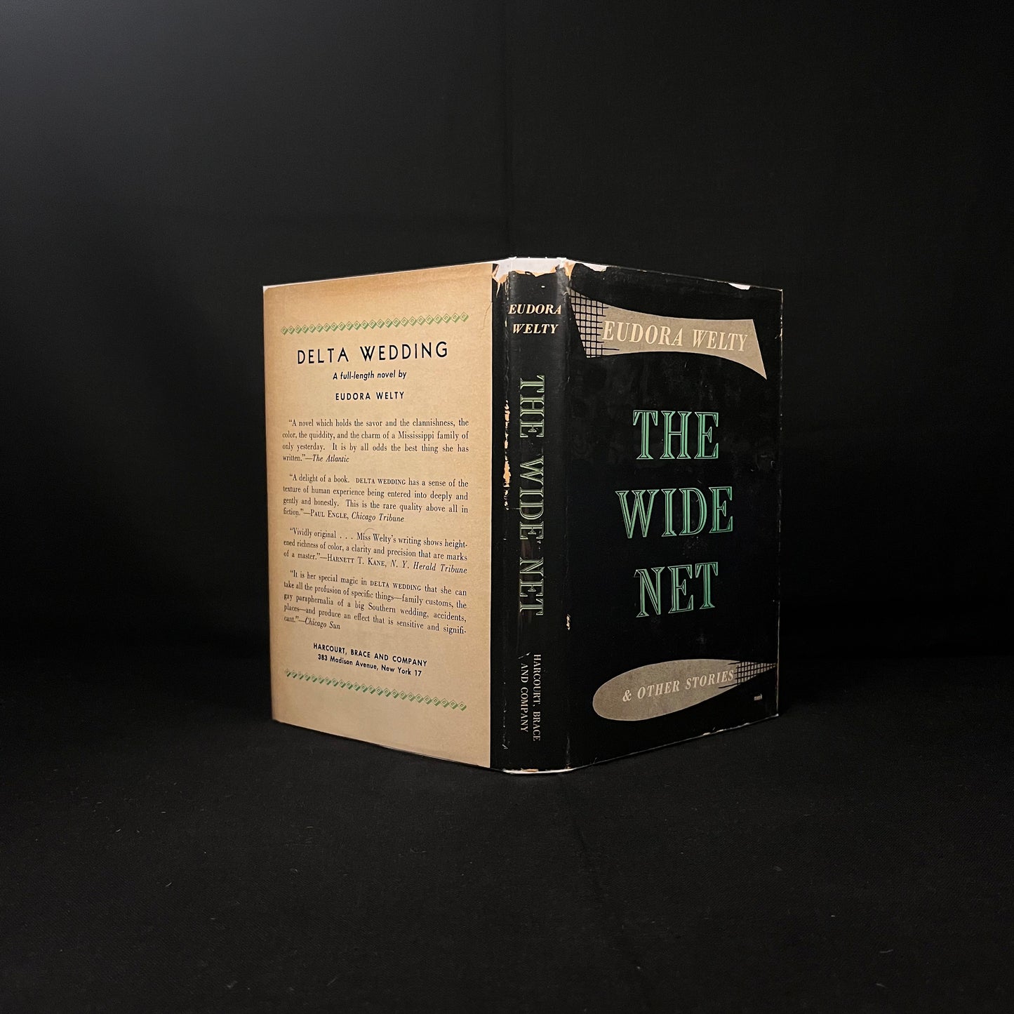 Early Printing - The Wide Net and Other Stories by Eudora Welty (1947) Vintage Hardcover Book