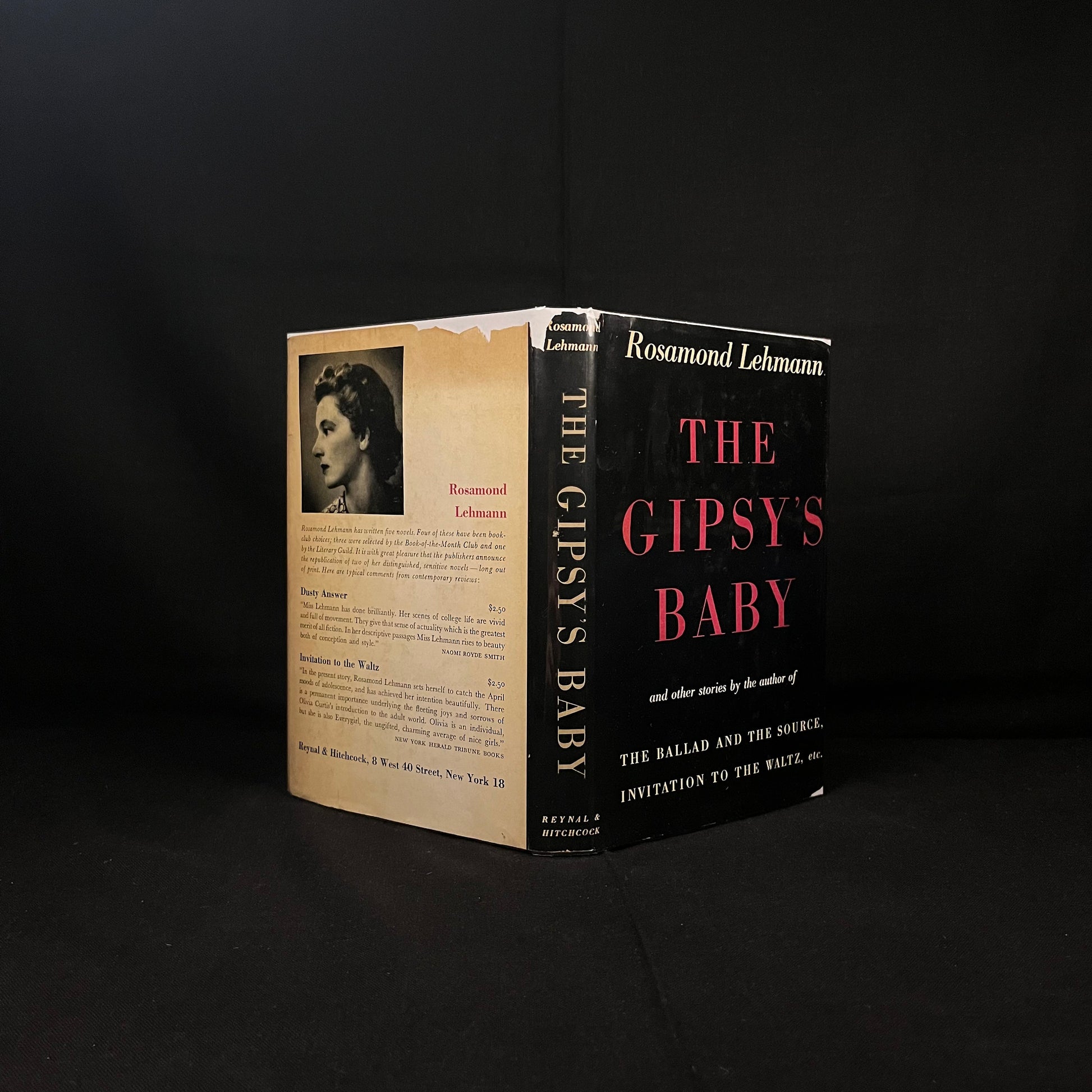 First Printing - The Gypsy’s Baby and Other Stories by Rosamond Lehmann (1946) Vintage Hardcover Book