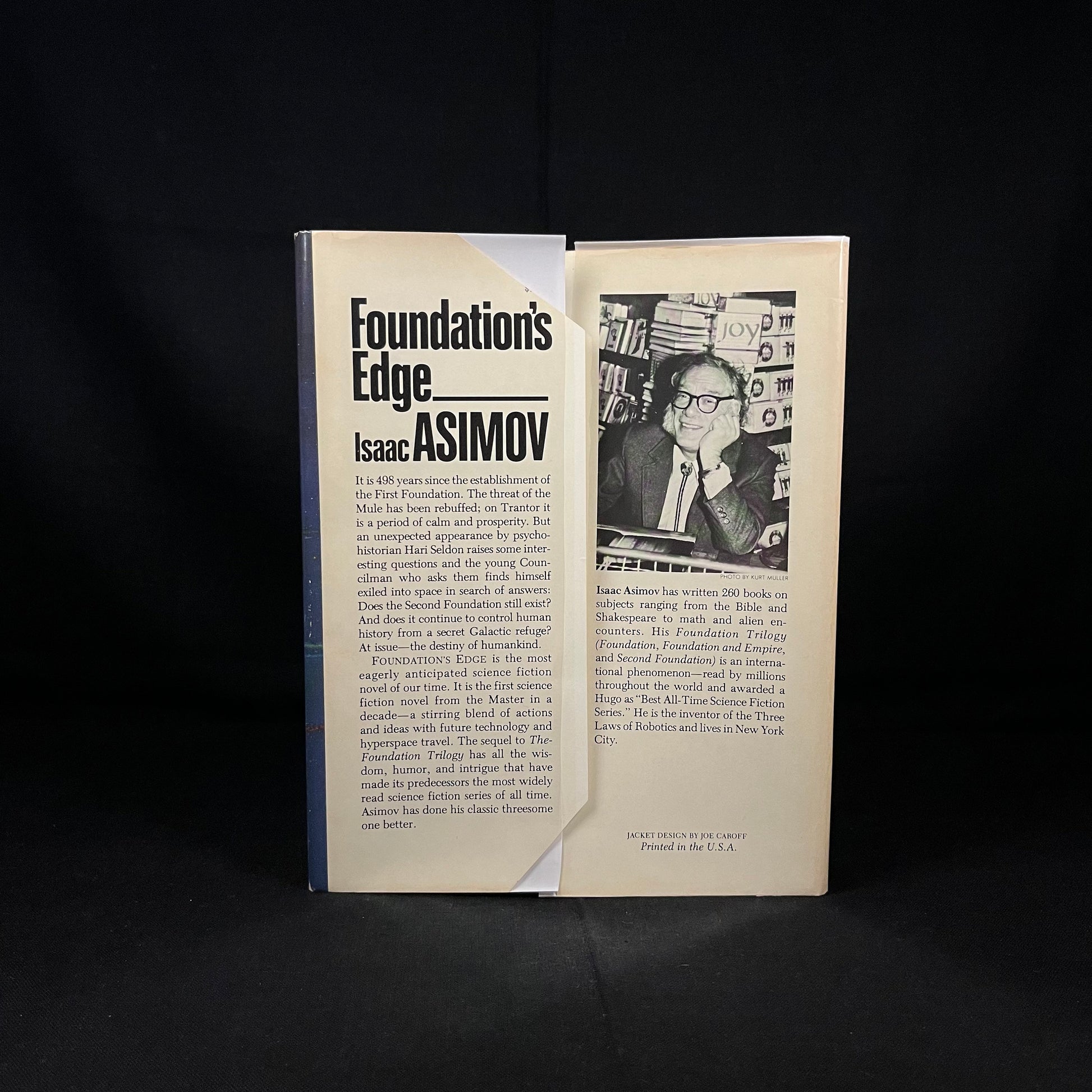 First Edition - Foundation’s Edge: The Fourth Novel in the Foundation Series by Isaac Asimov (1982) Vintage Hardcover Book