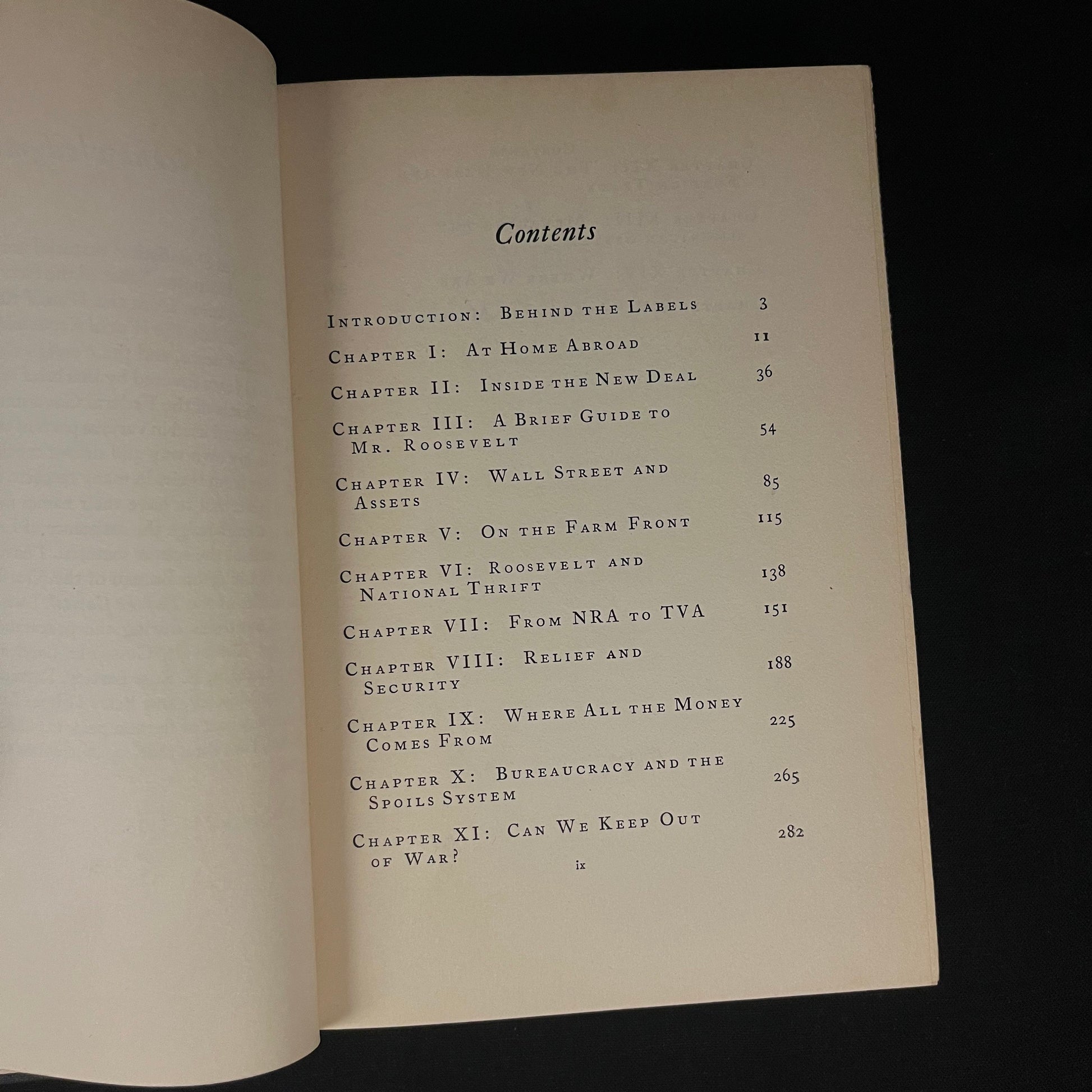 First Printing - Half Way with Roosevelt by Ernest K. Lindley (1936) Vintage Hardcover Book