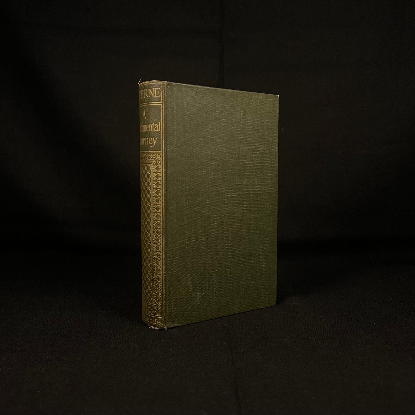 A Sentimental Journey by Laurence Sterne (1910s) Vintage Hardcover Book