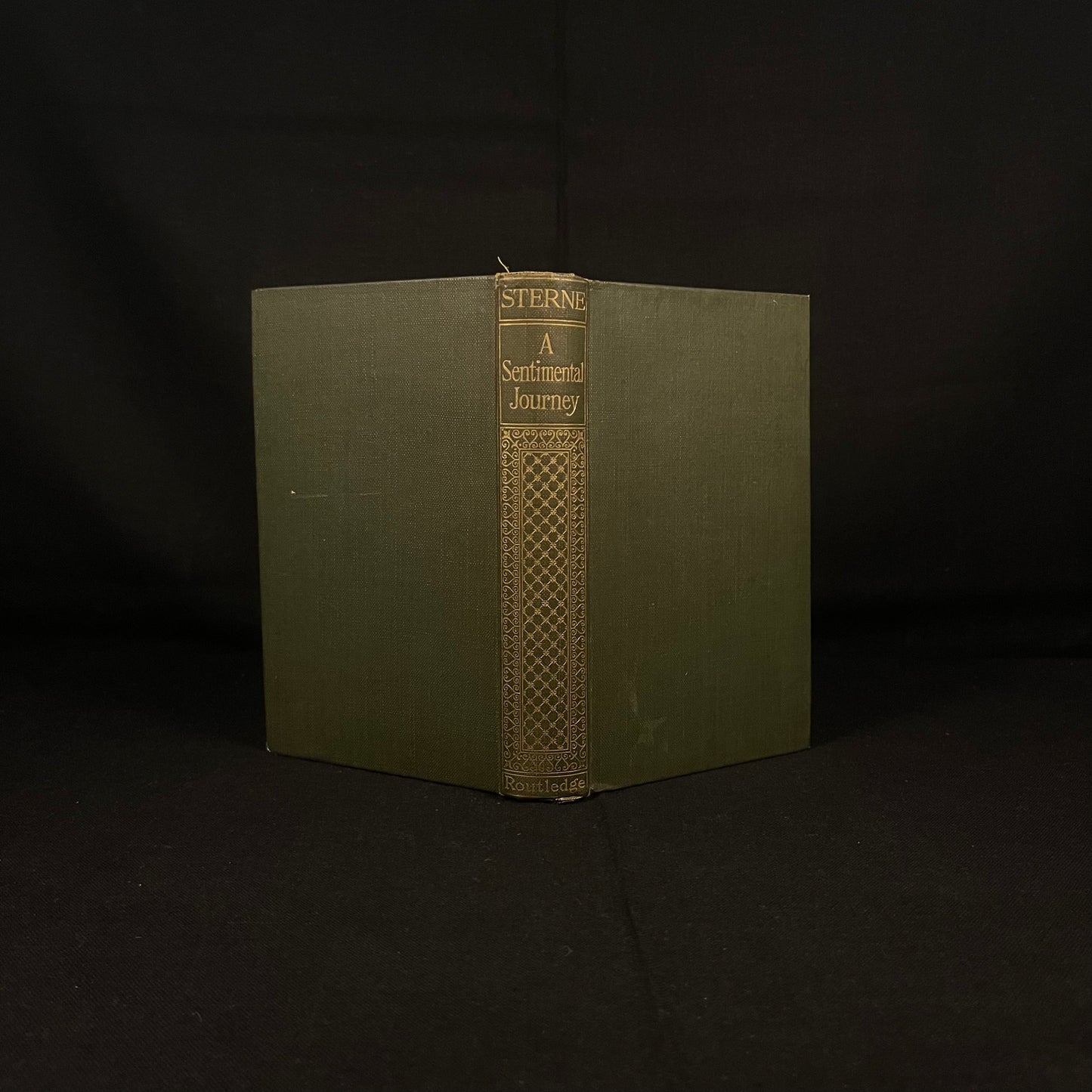 A Sentimental Journey by Laurence Sterne (1910s) Vintage Hardcover Book