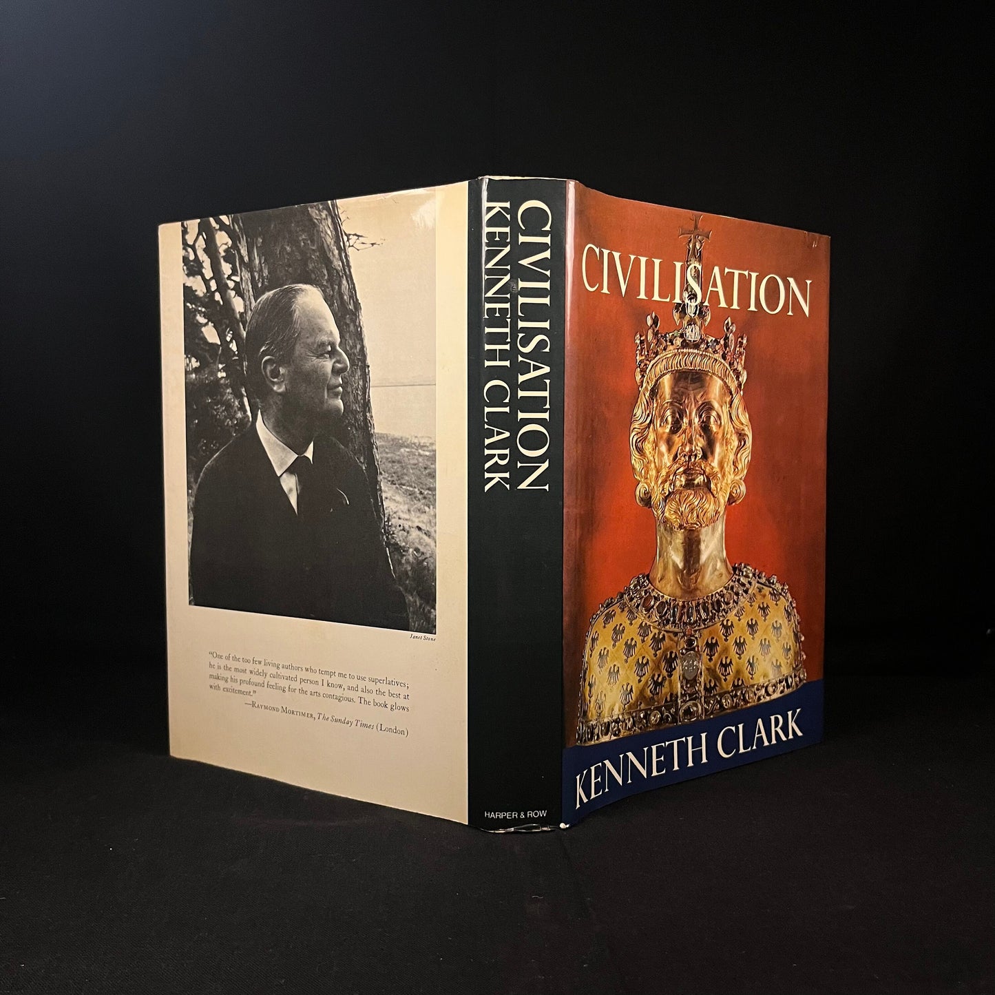 Early Printing - Civilisation: A Personal View by Kenneth Clark (1969) Vintage Hardcover Book