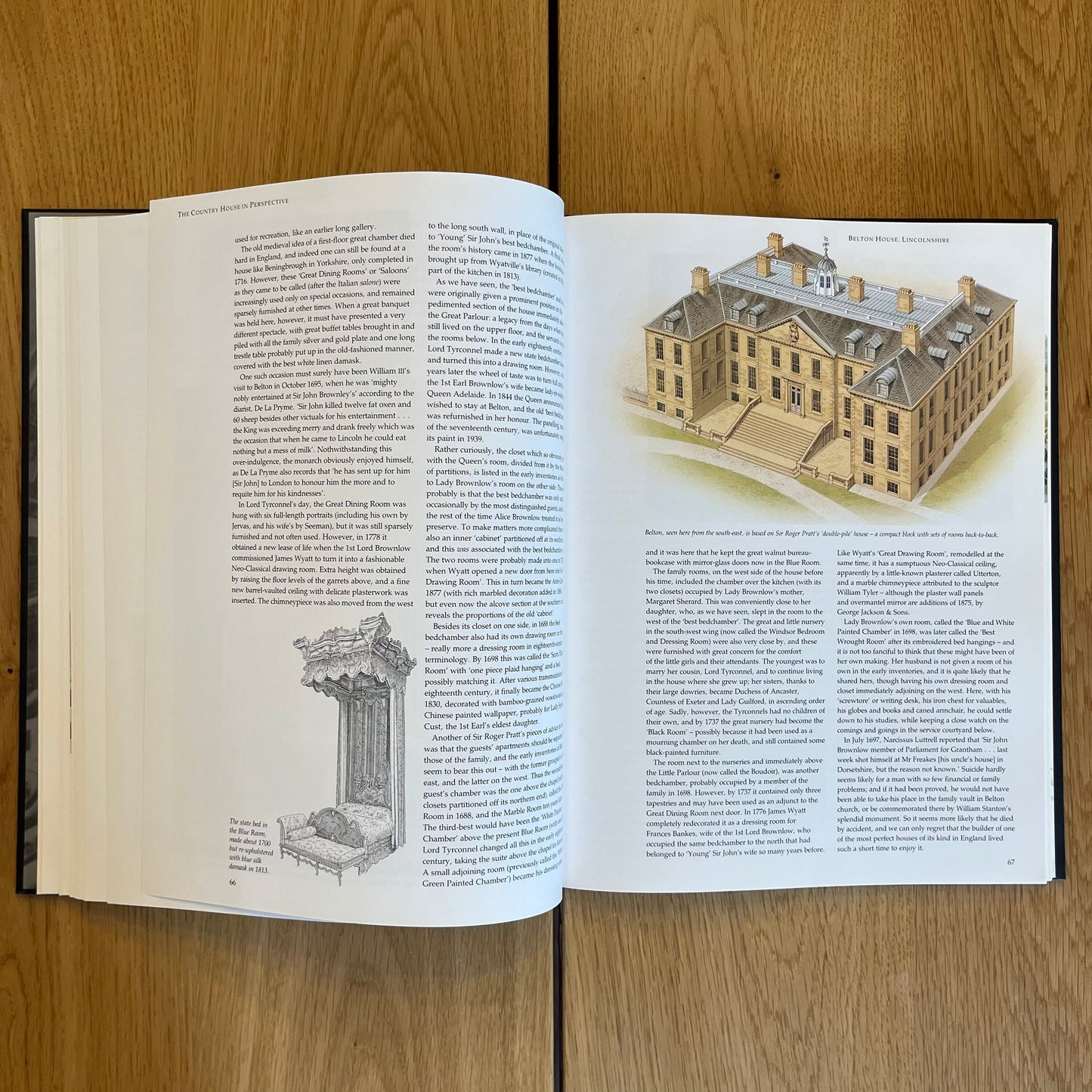 First Printing - The English Country House in Perspective by Gervase Jackson-Stops (1990) Vintage Hardcover Book