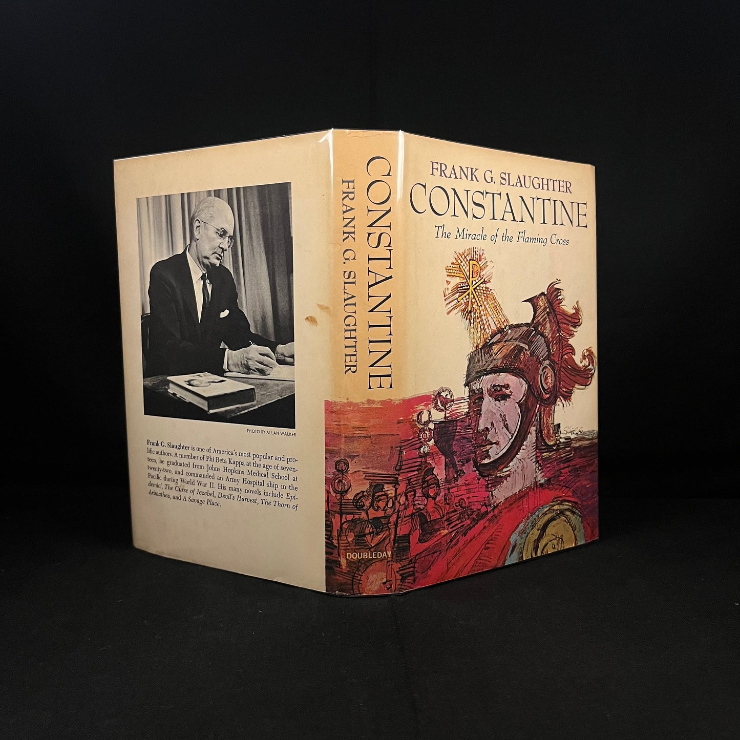 Constantine: The Miracle of the Flaming Cross by Frank G. Slaughter (1965) Vintage Hardcover Book