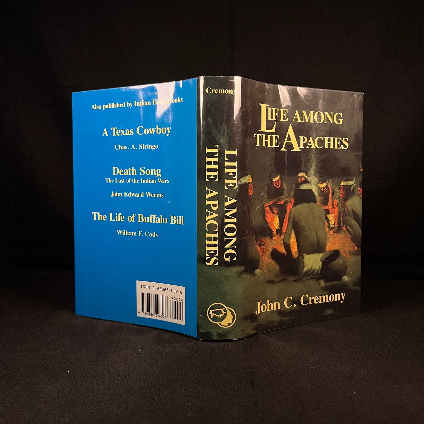 Life Among the Apaches by John C. Cremony (1991) Vintage Hardcover Book