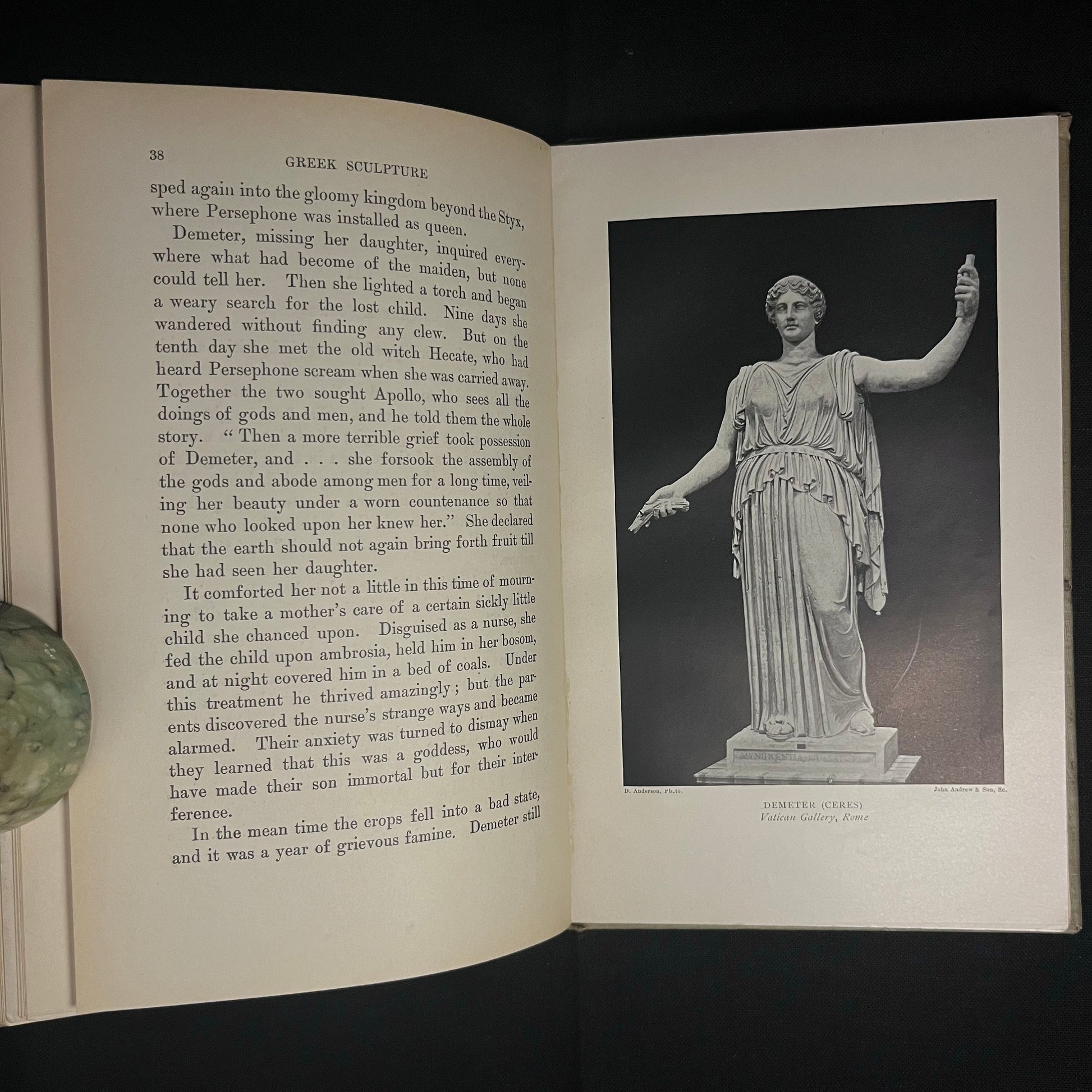 Greek Sculpture: A Collection of Sixteen Pictures of Greek Marbles with Introduction and Interpretation by E. Hurll (1901) Vintage Book