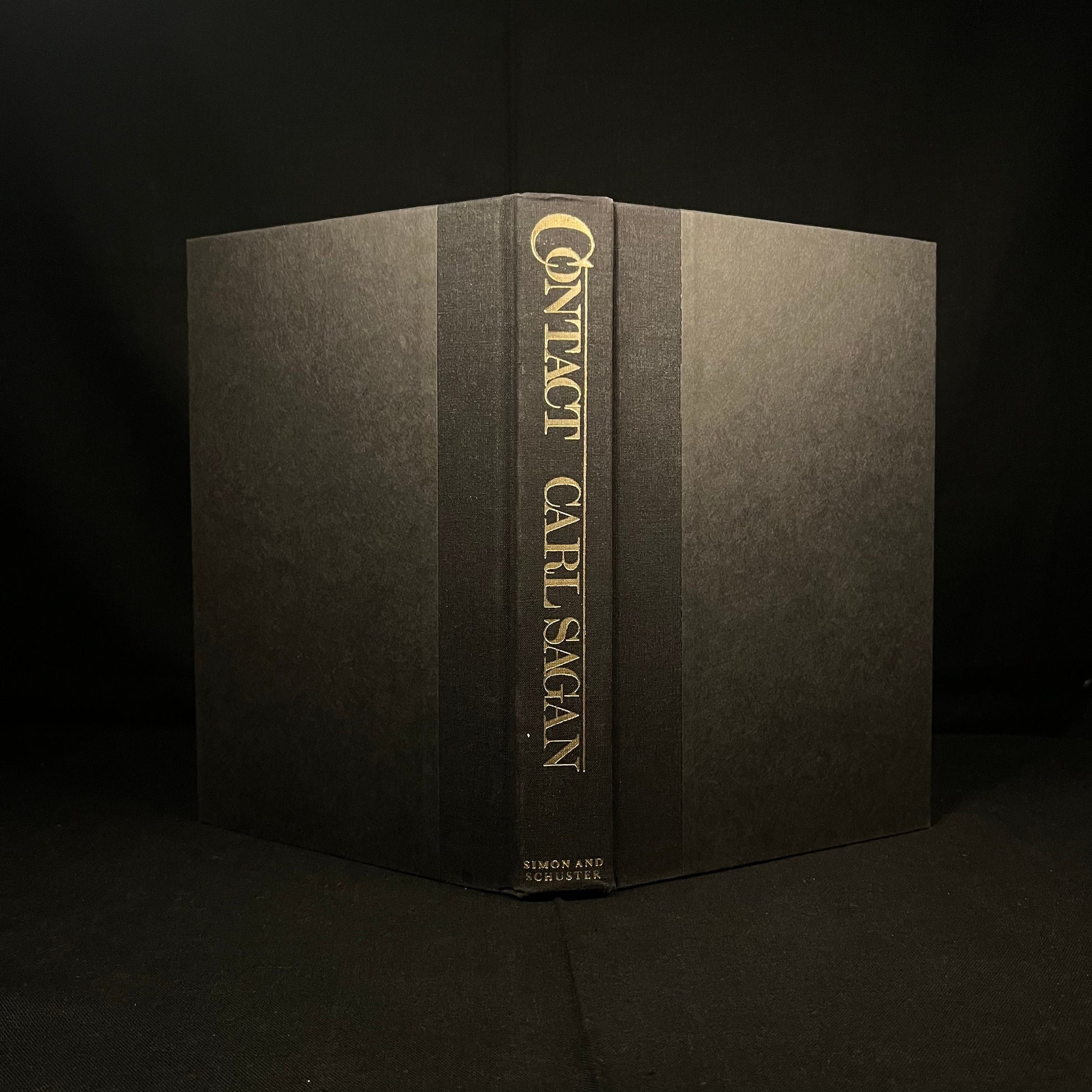 Contact: A Novel by Carl Sagan (1985) Vintage Hardcover Book