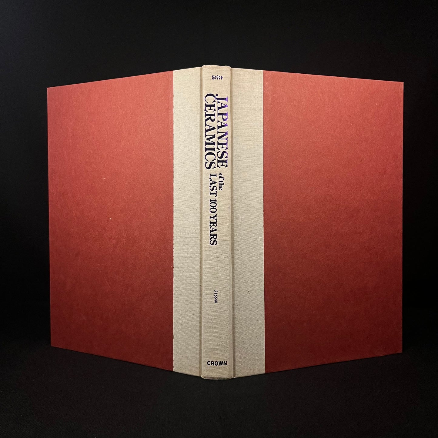 Japanese Ceramics of the Past 100 Years by Irene Stitt (1974) Vintage Hardcover Book