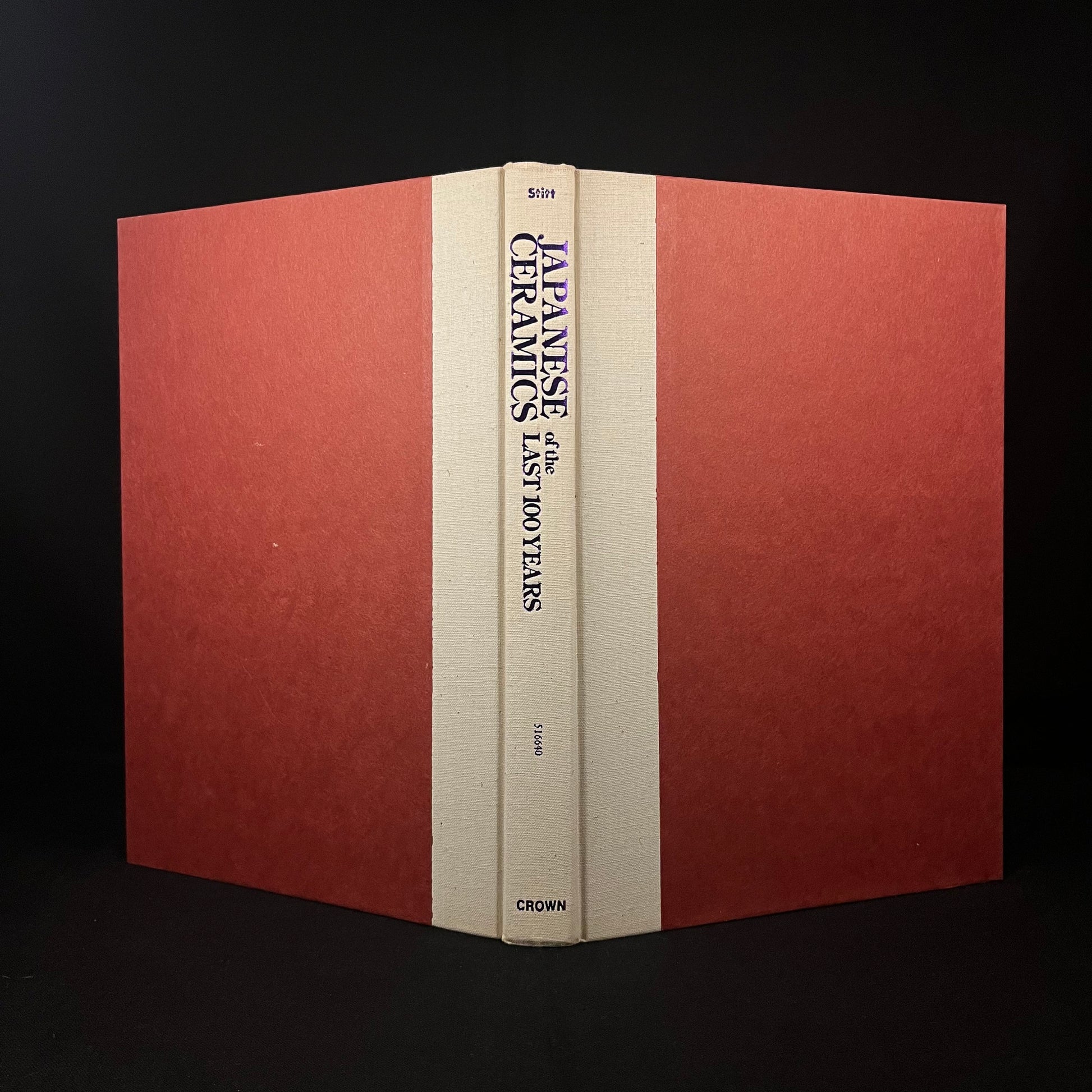 Japanese Ceramics of the Past 100 Years by Irene Stitt (1974) Vintage Hardcover Book