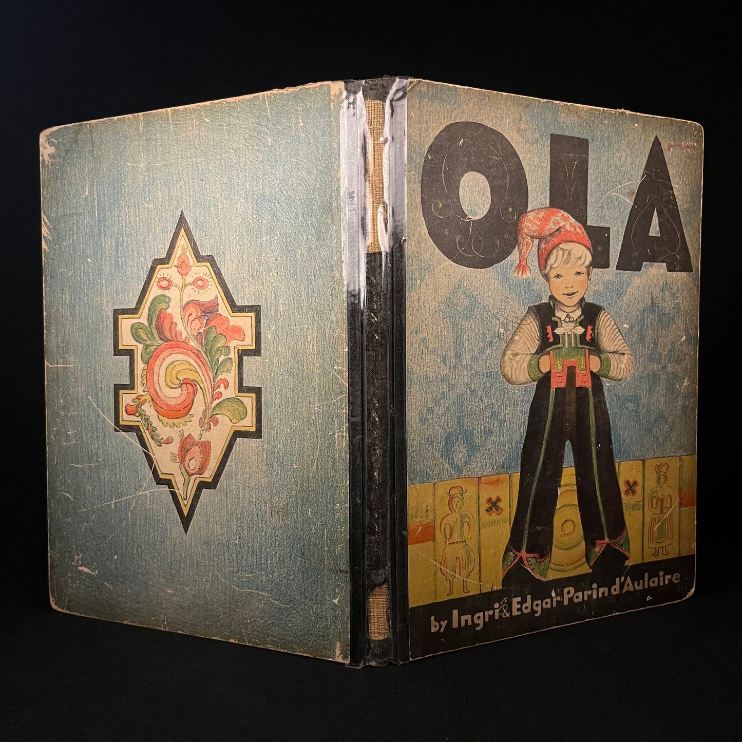 First Edition - Ola by Ingri & Edgar Parin d’Aulaire (1932) Vintage Hardcover Children’s Book