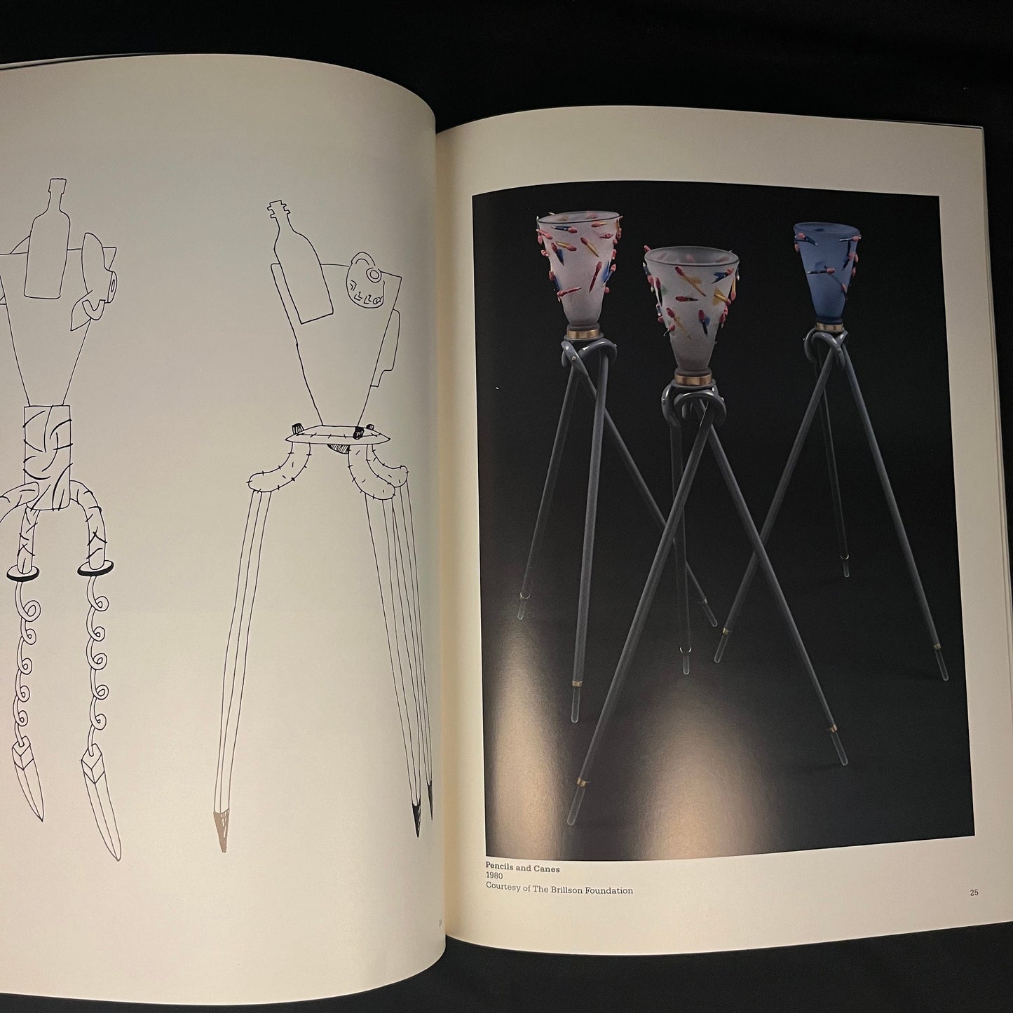 Dan Dailey: Simple Complexities in Drawings and Glass (1987) Vintage Exhibition Catalogue