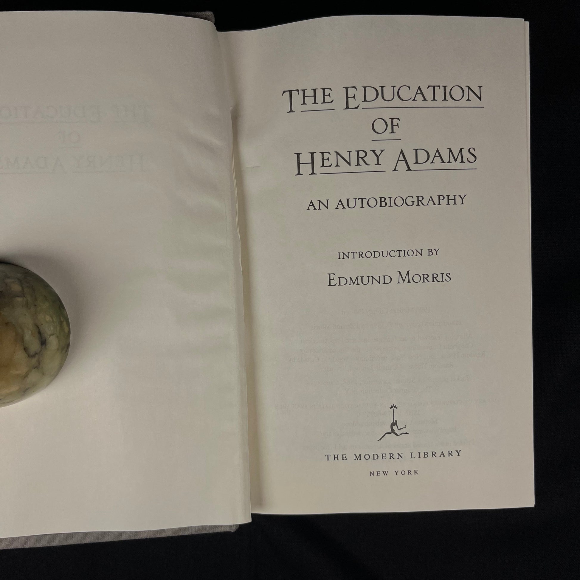 Modern Library - The Education of Henry Adams (1996) Vintage Hardcover Book