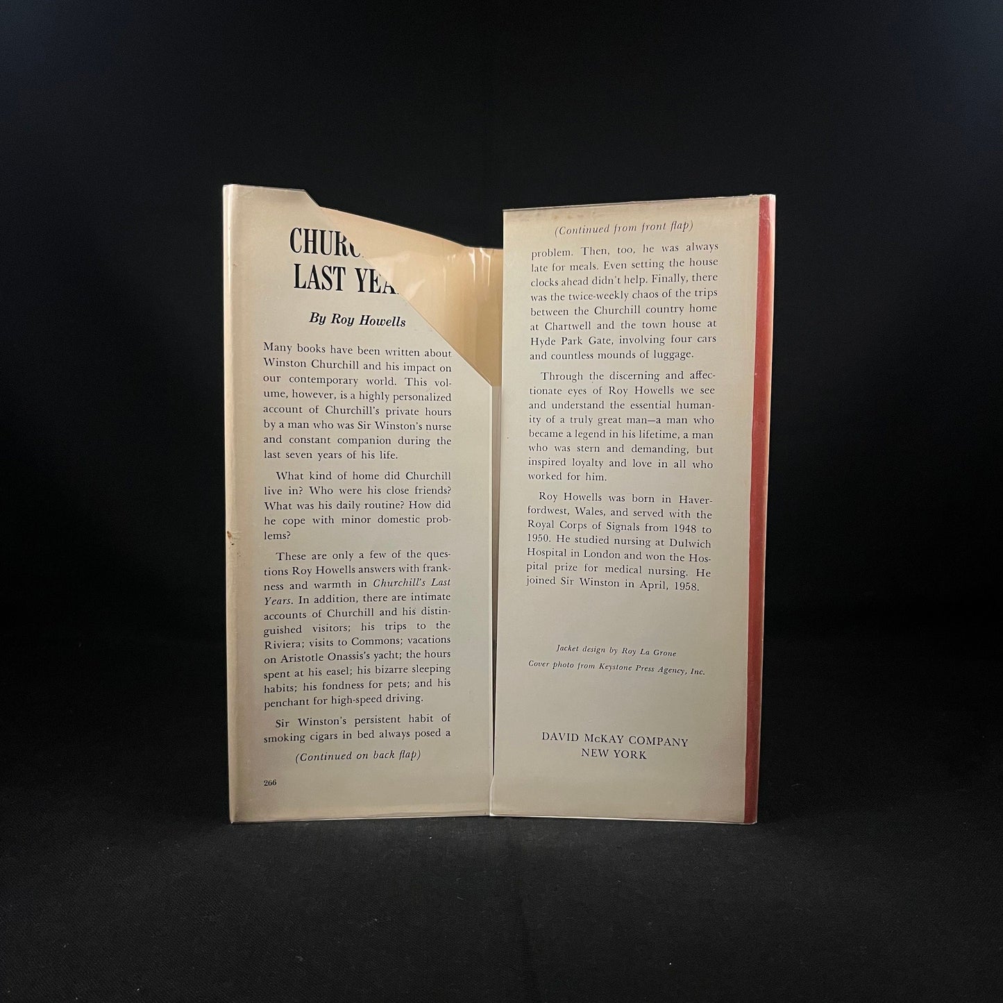 First Printing - Churchill’s Last Years by Roy Howells (1966) Vintage Hardcover Book