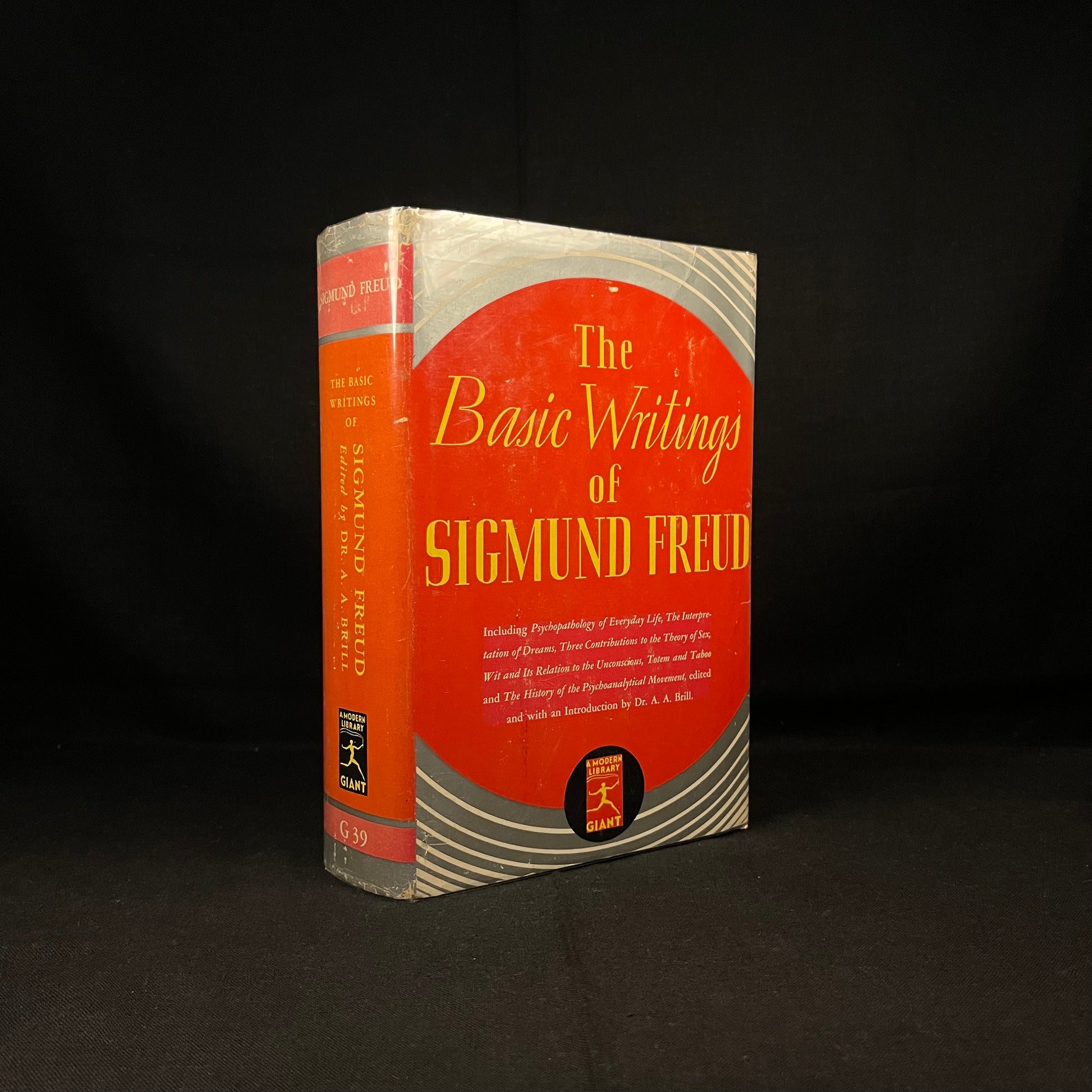 Modern Library - The Basic Writings of Sigmund Freud (1938) Vintage Hardcover Book