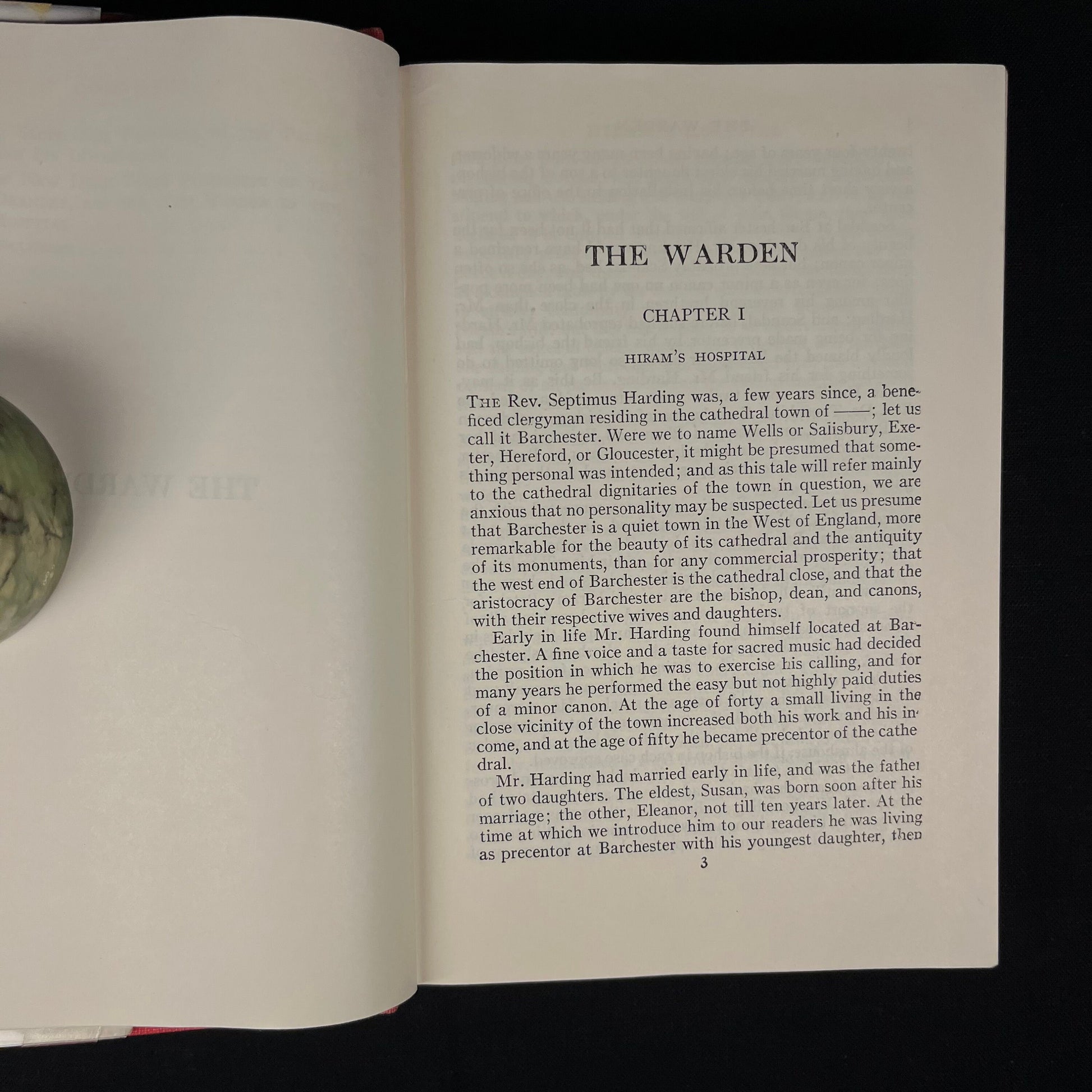 Modern Library - Barchester Towers and The Warden by Anthony Trollope (1950) Vintage Hardcover Book