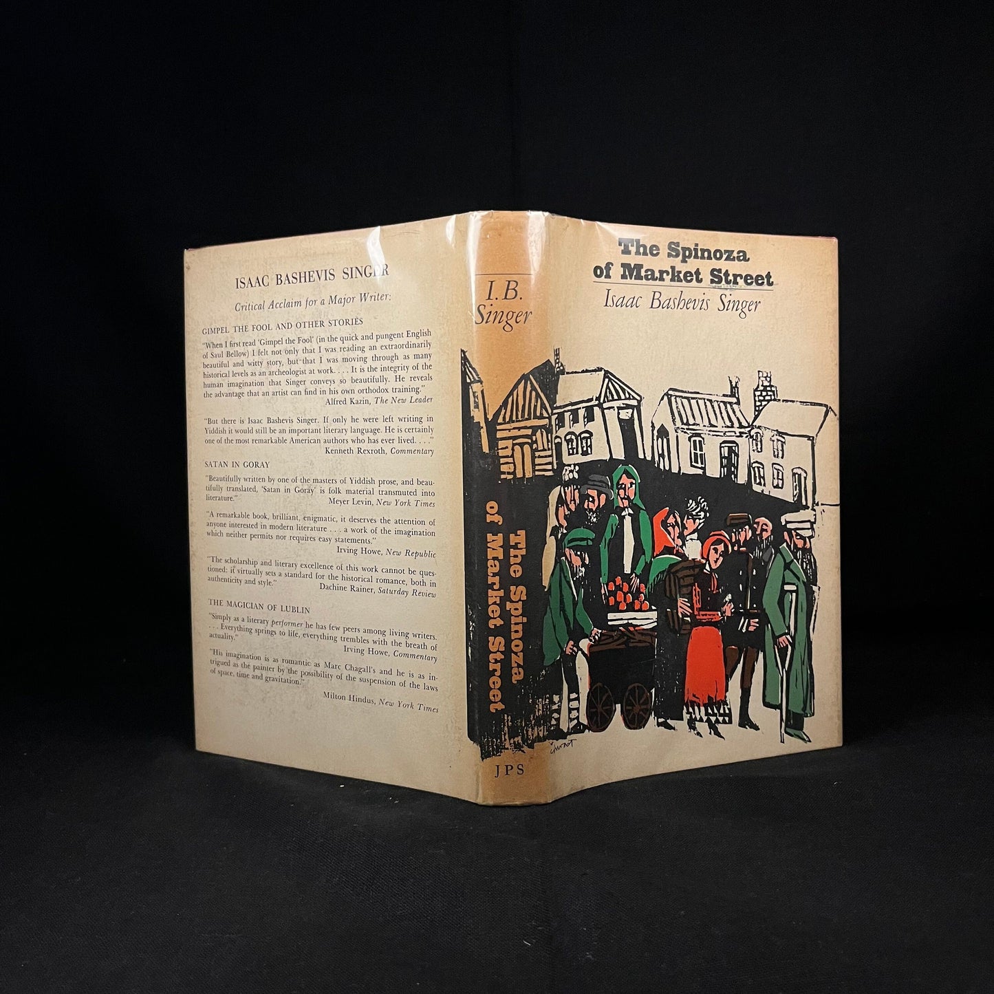 First Printing - The Spinoza of Market Street by Isaac Bashevis Singer (1961) Vintage Hardcover Book