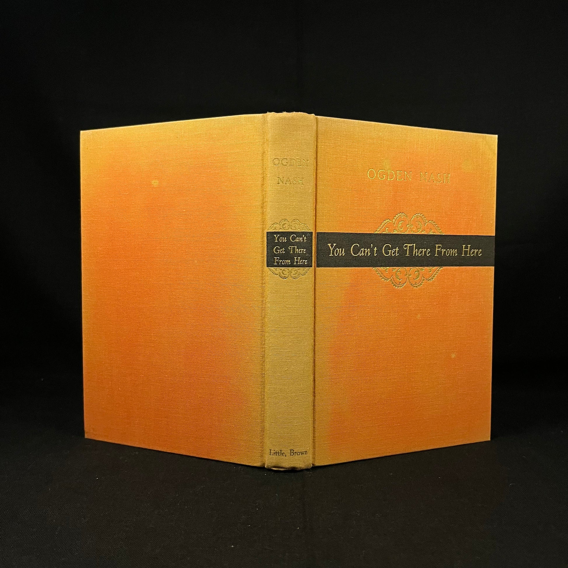 First Printing - You Can’t Get There from Here by Ogden Nash (1957) Vintage Hardcover Book