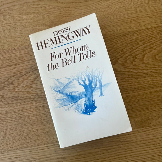 For Whom the Bell Tolls by Ernest Hemingway (1968) Vintage Mass Market Paperback Book