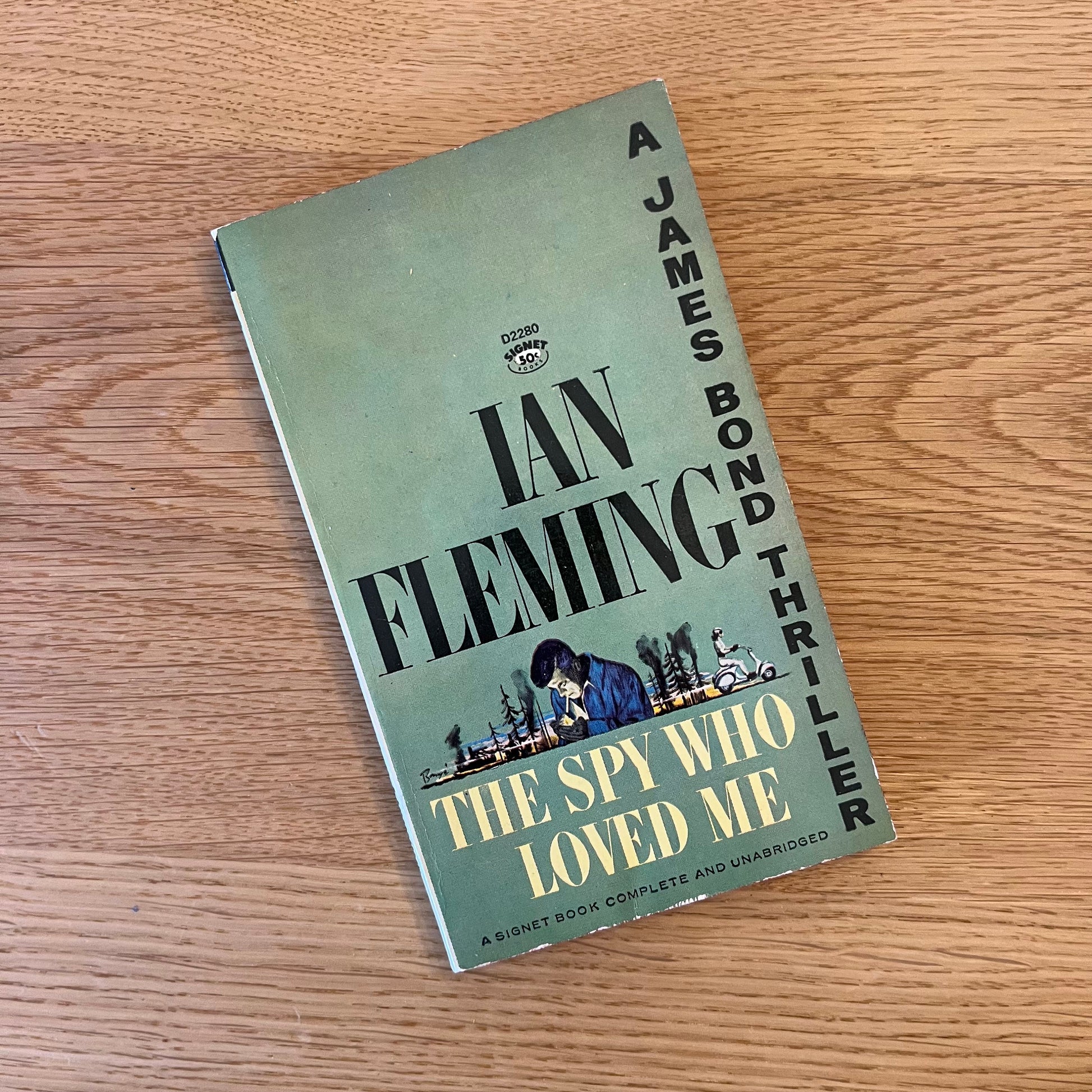 The Spy Who Loved Me by Ian Fleming (1964) Vintage Mass Market Paperback Book