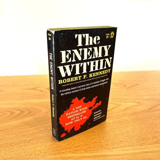 The Enemy Within by Robert F. Kennedy (1960) Vintage Paperback Book