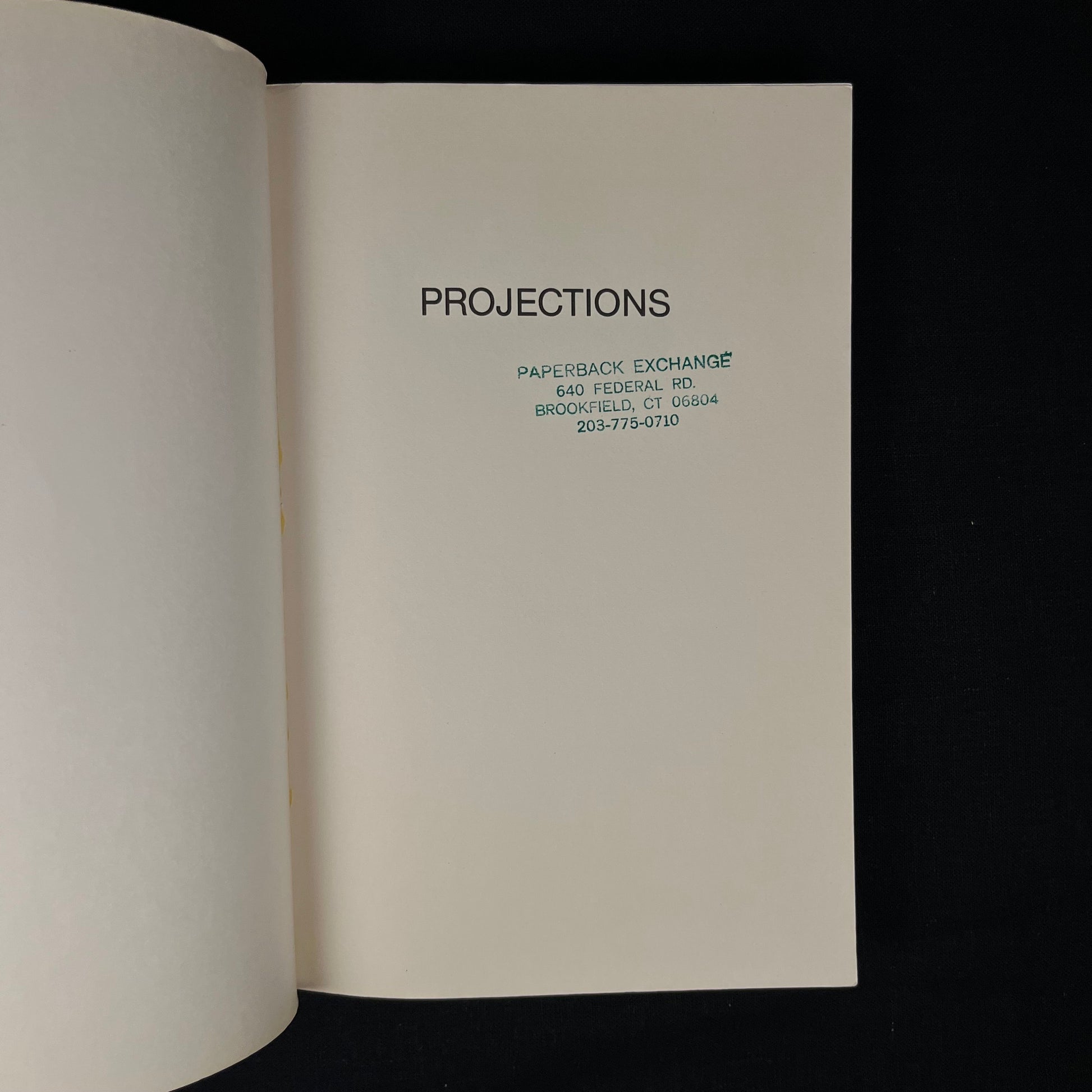 Projections: Nine Stories by Stephen Robinett (1979) Vintage Softcover Book