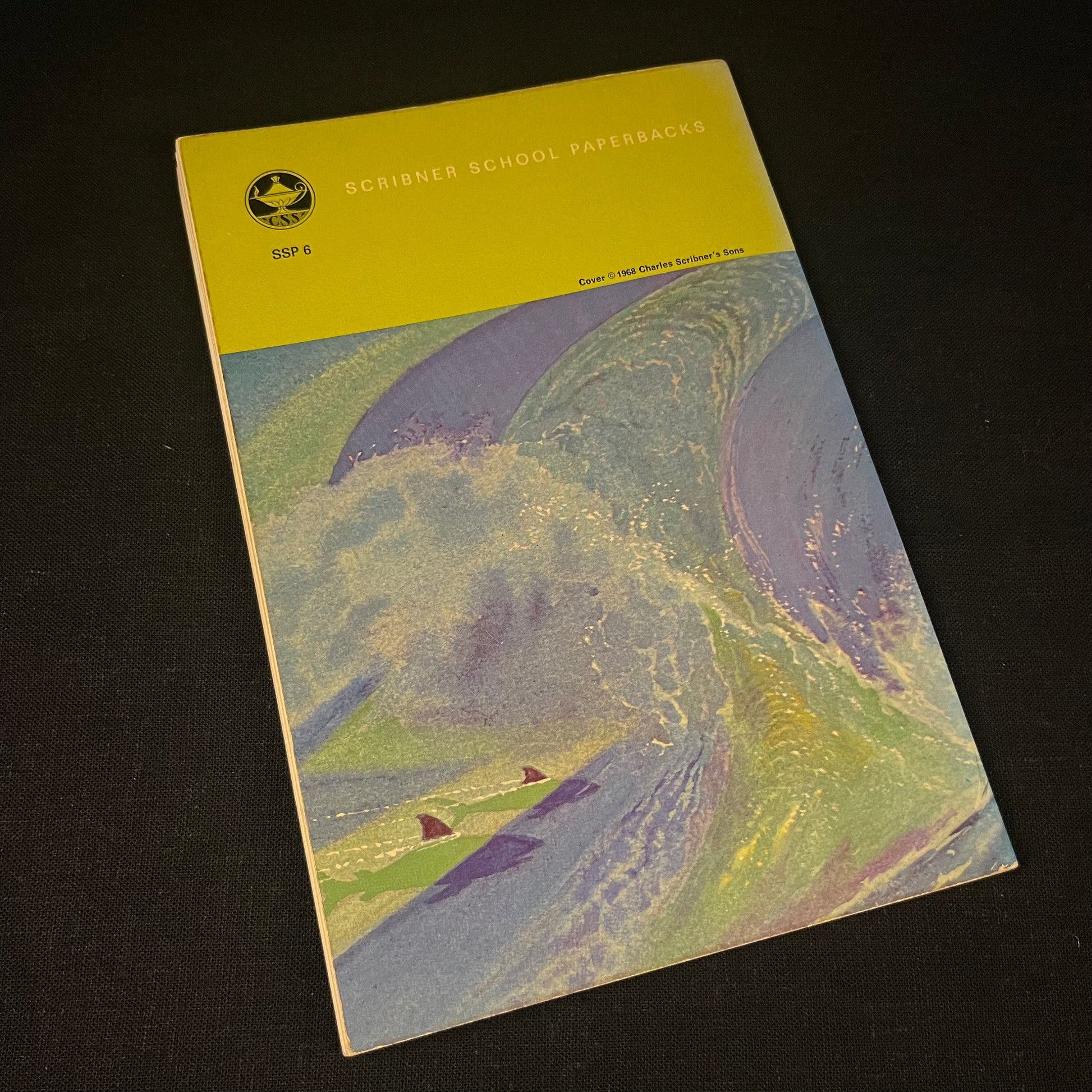 First School Paperback Edition - The Old Man and the Sea by Ernest Hemingway (1968) Vintage Softcover Book