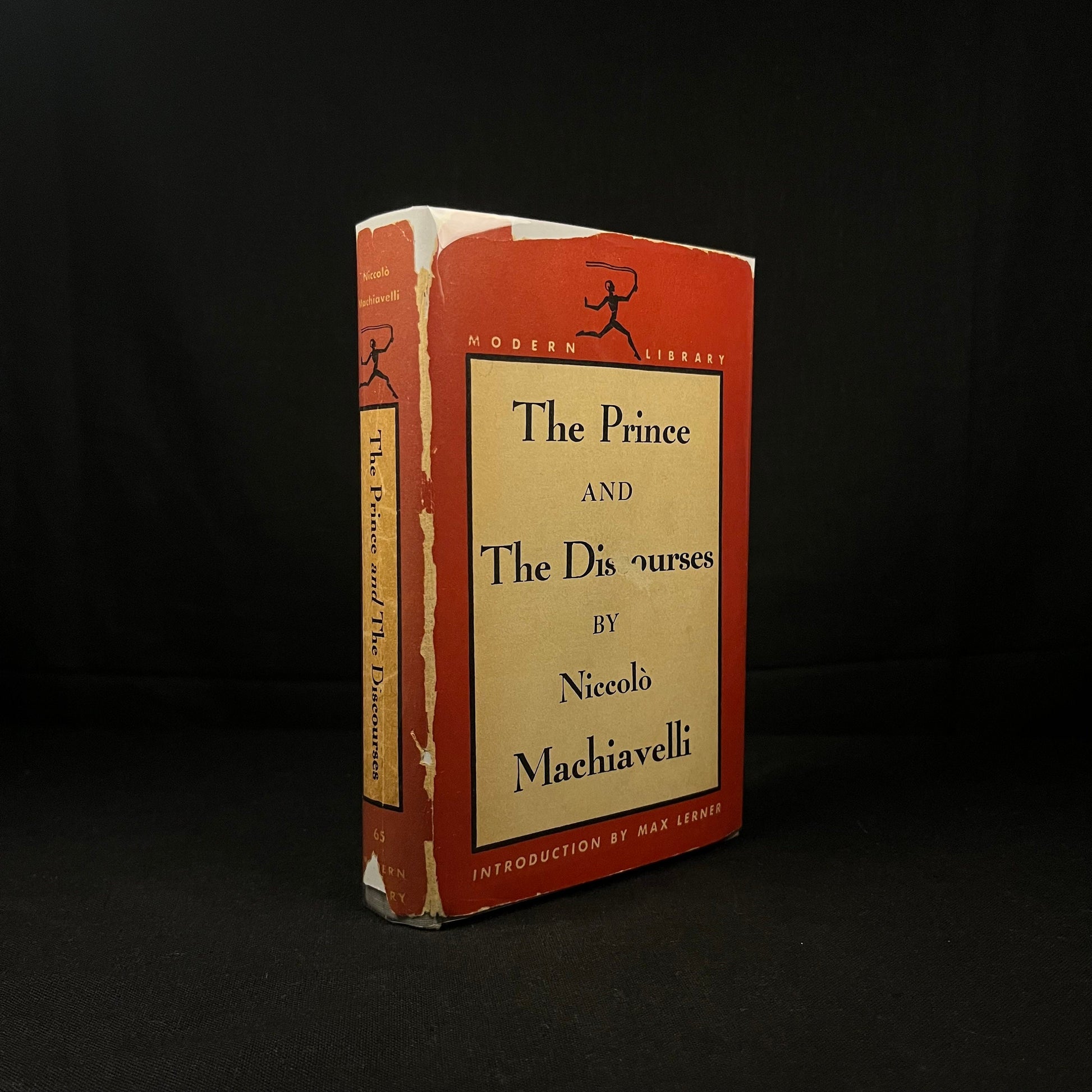 Modern Library - The Prince and The Discourses by Niccolò Machiavelli (1950) Vintage Hardcover Book