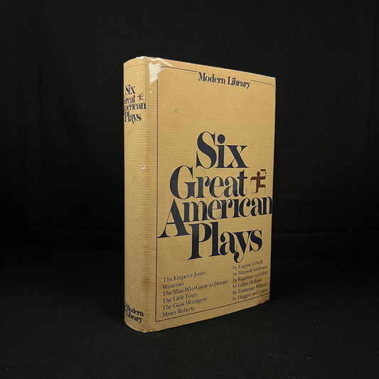 Modern Library - Six Great American Plays (1978) Vintage Hardcover Book