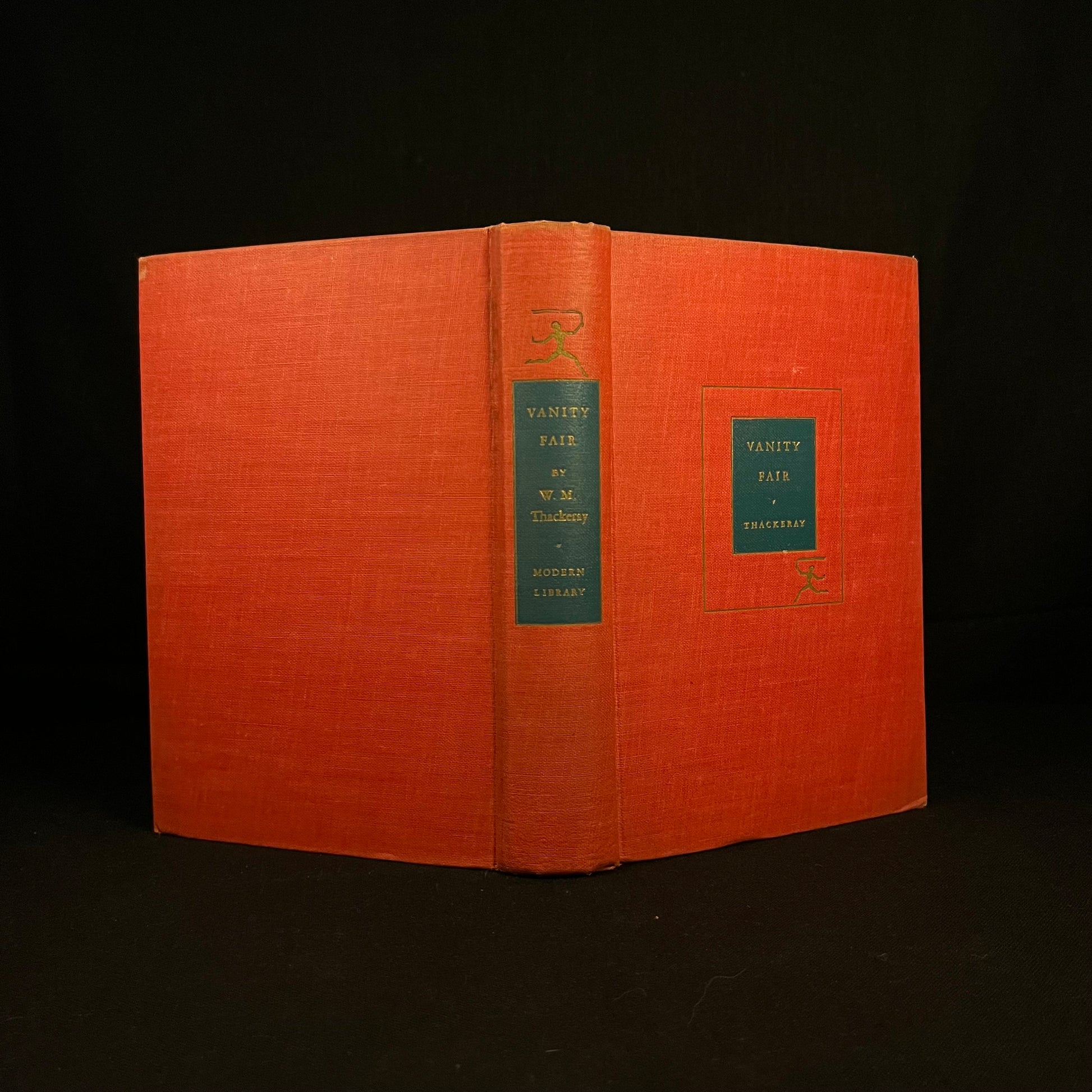 Modern Library - Vanity Fair: A Novel Without a Hero by William Makepeace Thackeray (1941) Vintage Hardcover Book